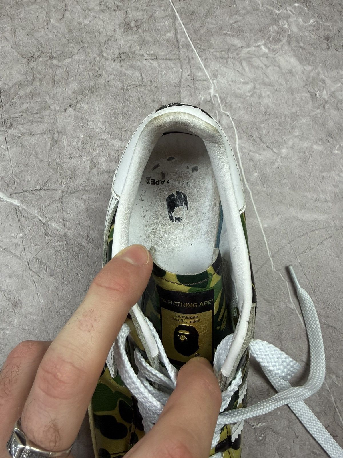 Adidas × Bape Adidas Superstar Bape ABC Camo Green A Bathing Ape Size Size US 6 / IT 36 - 16 Thumbnail