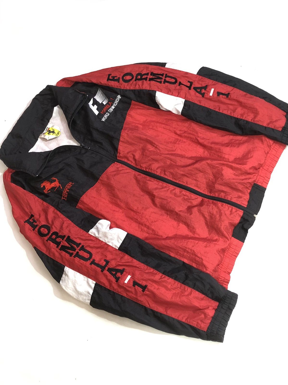Ducati × Ferrari × Honda Ferrari Auto Moto Jacket Racing Size US XL / EU 56 / 4 - 10 Thumbnail