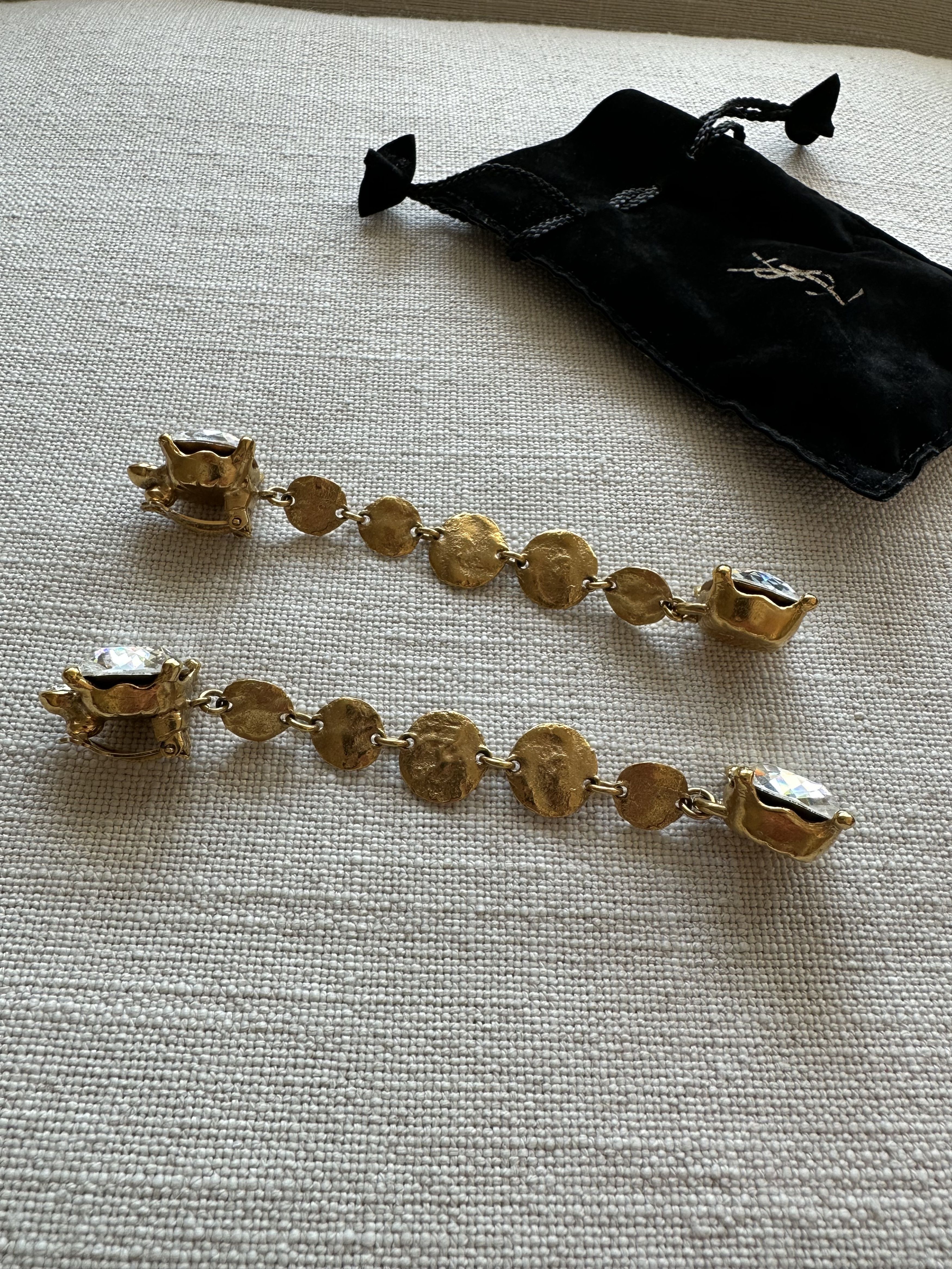 Yves Saint Laurent Yves Saint Laurent Luxurious Vintage Golden Size ONE SIZE - 6 Thumbnail