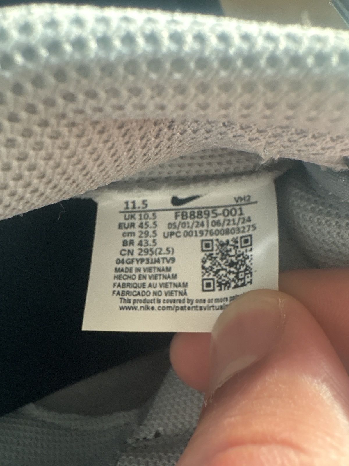 Nike Nike Dunk Low - Pumice Frost Size 11.5 Size US 11.5 / EU 44-45 - 7 Thumbnail