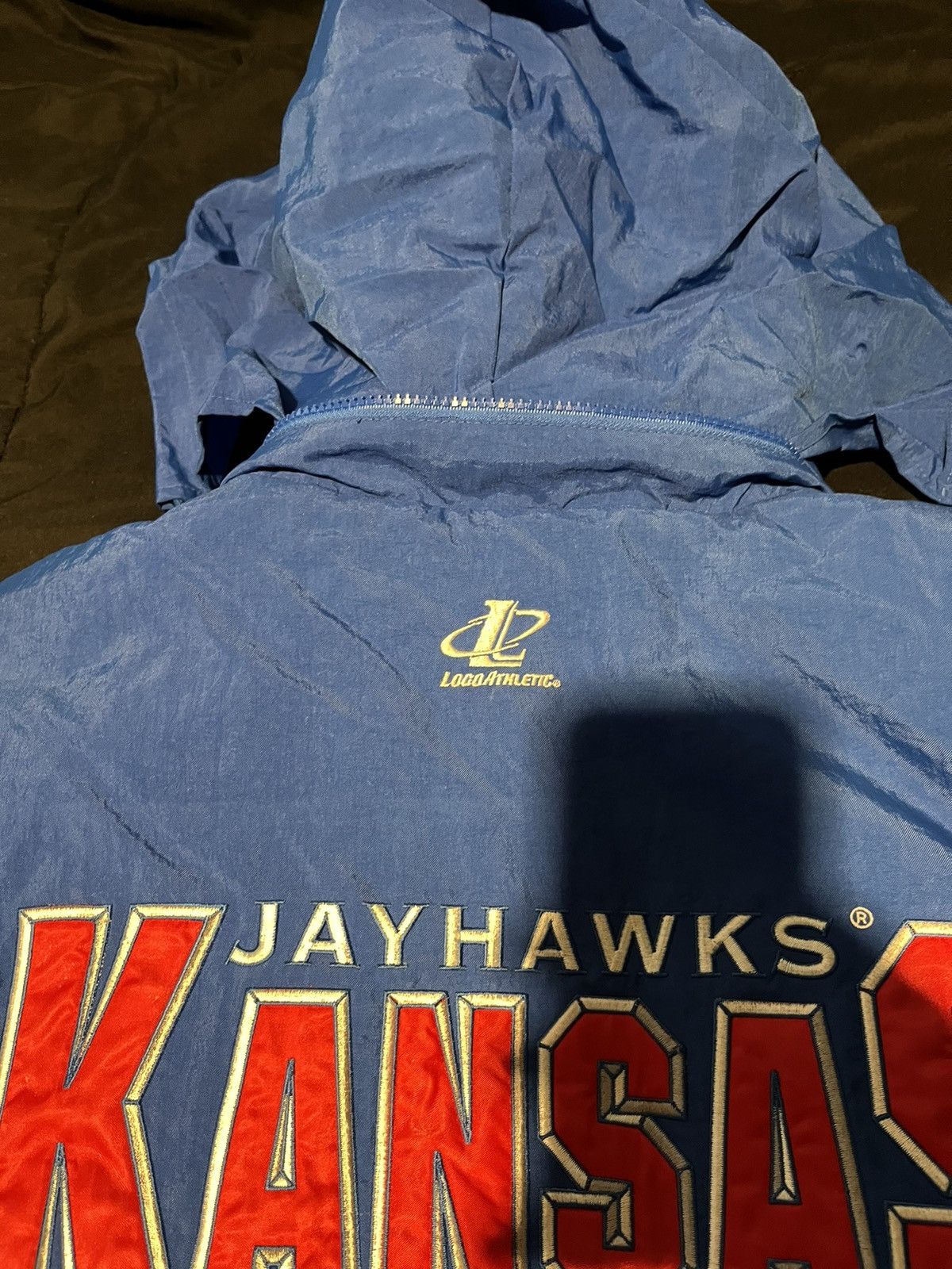 Logo Athletic Vintage Kansas Jayhawks Jacket Size US XL / EU 56 / 4 - 6 Thumbnail