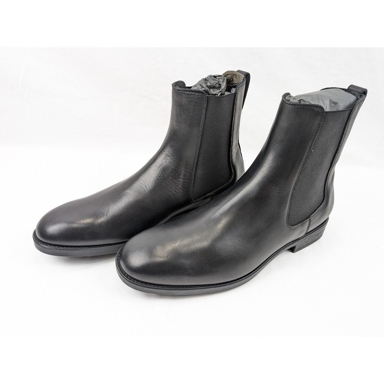Tom Ford o1rshd1 Leather Chelsea Boots in Black Size US 11.5 / EU 44-45 - 18 Thumbnail