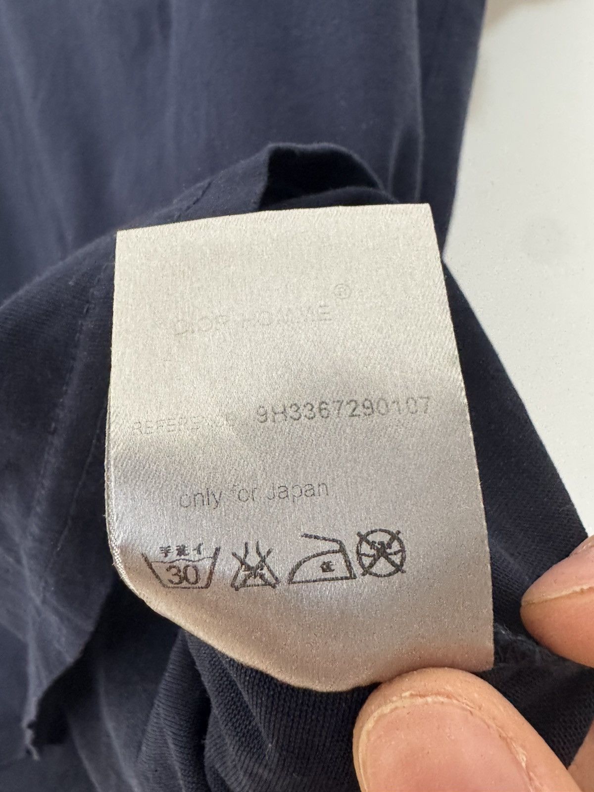 Dior Rare Dior Homme Hedi Slimane tee Japan Exclusive slim fit Size US XL / EU 56 / 4 - 8 Thumbnail