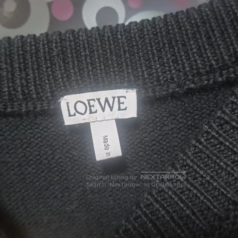 Loewe Loewe Merino Wool Crewneck Sweater Size S / US 4 / IT 40 - 3 Thumbnail
