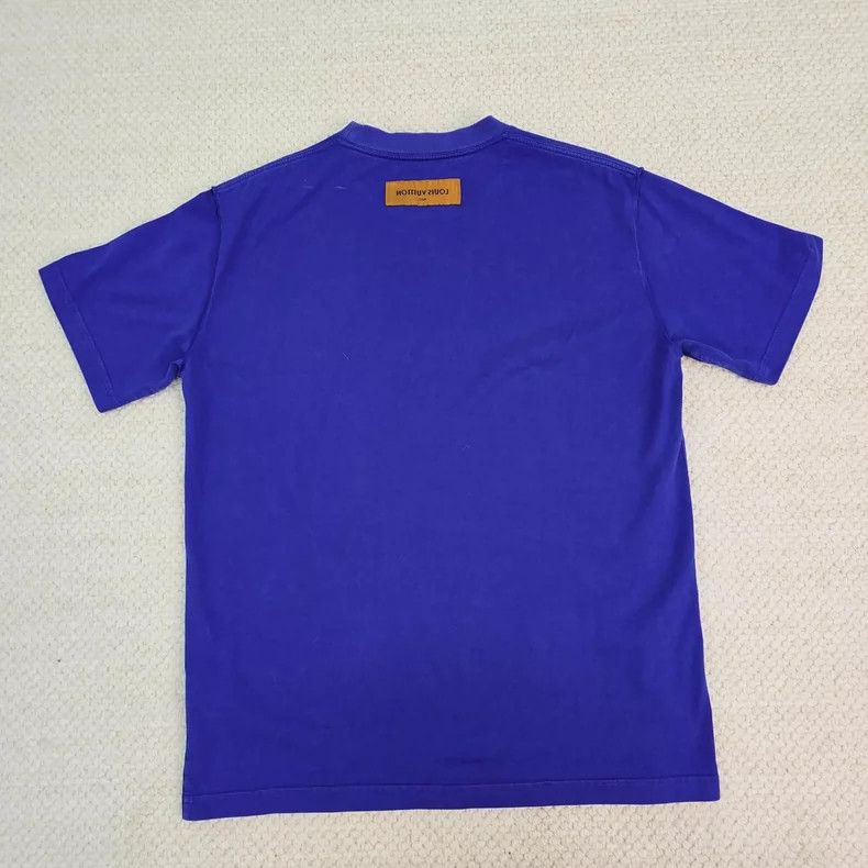 Louis Vuitton Louis Vuitton Solid color letter short sleeves Size US L / EU 52-54 / 3 - 3 Thumbnail