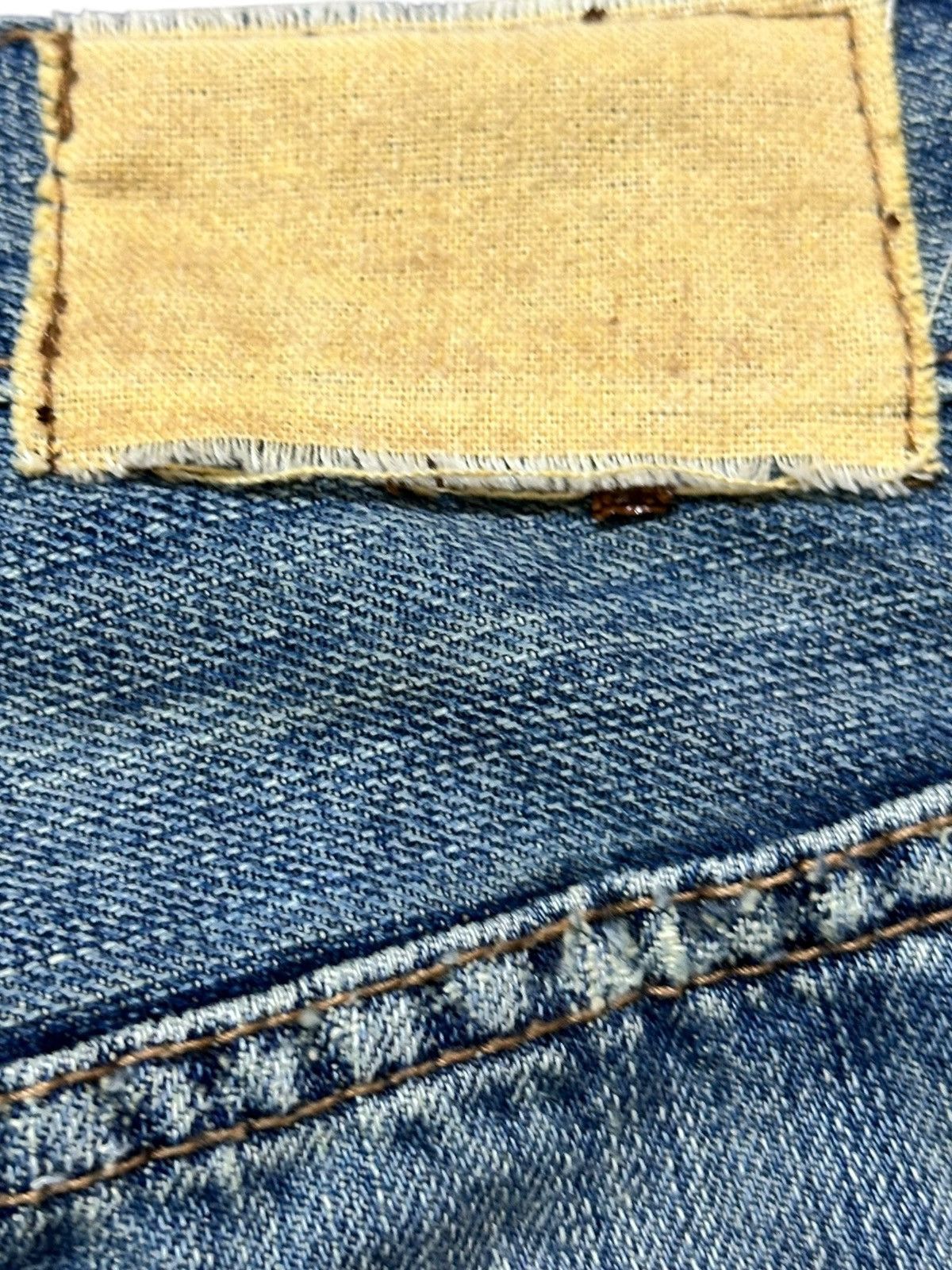 Untitled Artworks Vintage Art Works Sashiko Style Distressed Denim Size US 32 / EU 48 - 6 Thumbnail