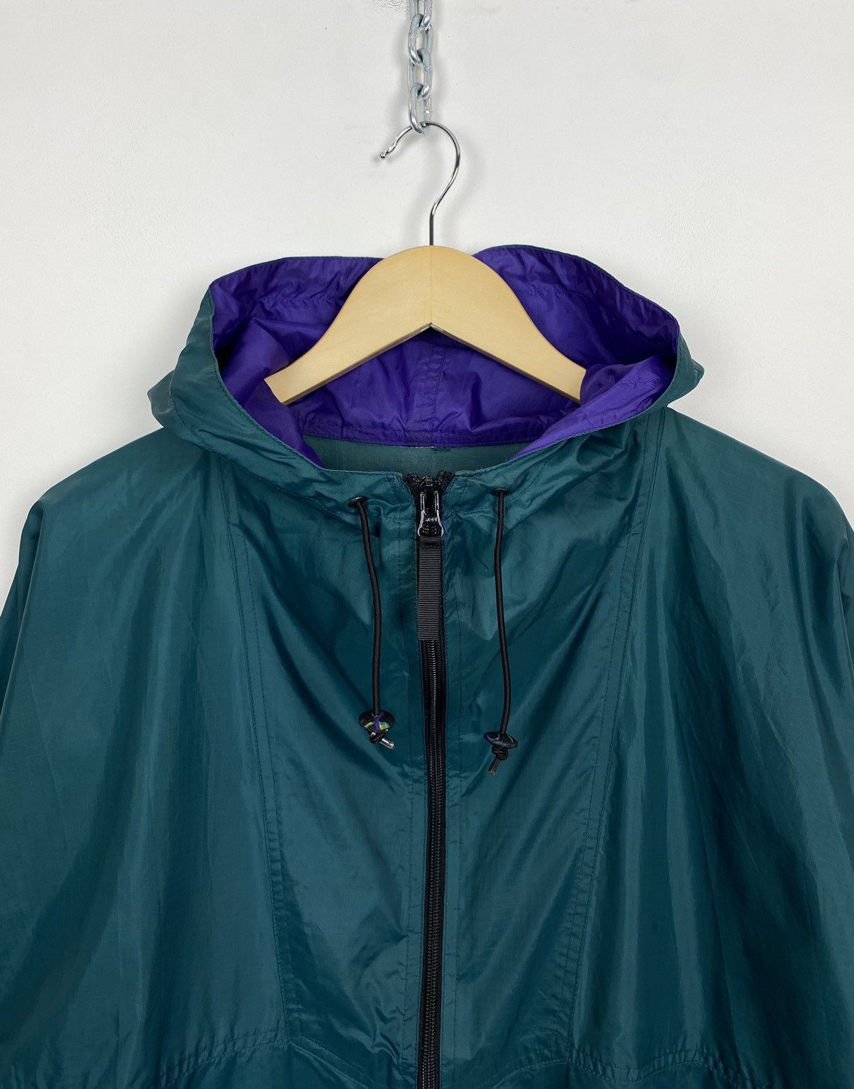 Helly Hansen Vintage Helly Hansen Full Zip Light Jacket Logo 90’s Hiking Size US XL / EU 56 / 4 - 2 Thumbnail