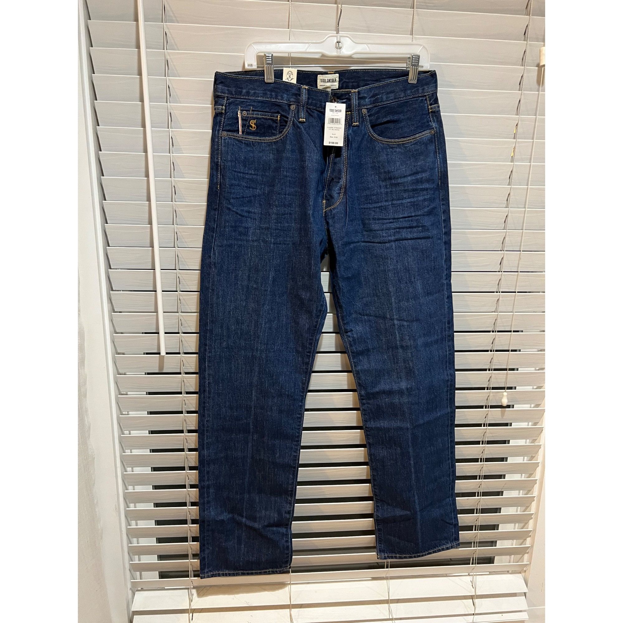 Todd Snyder TODD SNYDER Classic Fit Selvedge Mens Jeans - NWT Size 31x32 Size US 31 - 3 Thumbnail