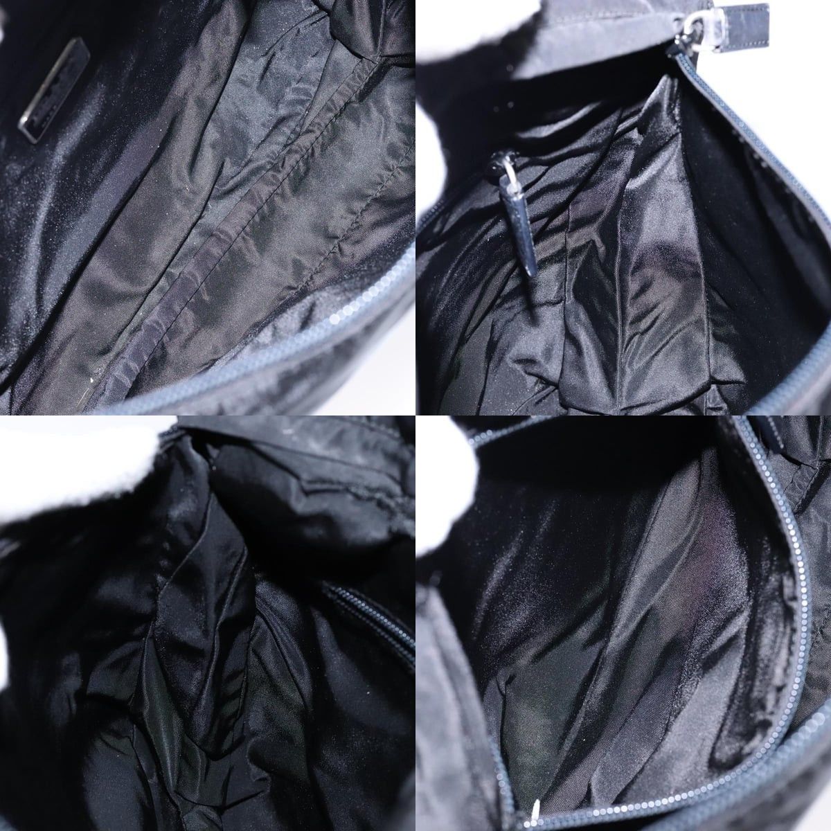 Prada PRADA Shoulder Bag Nylon Black Silver Size ONE SIZE - 12 Thumbnail