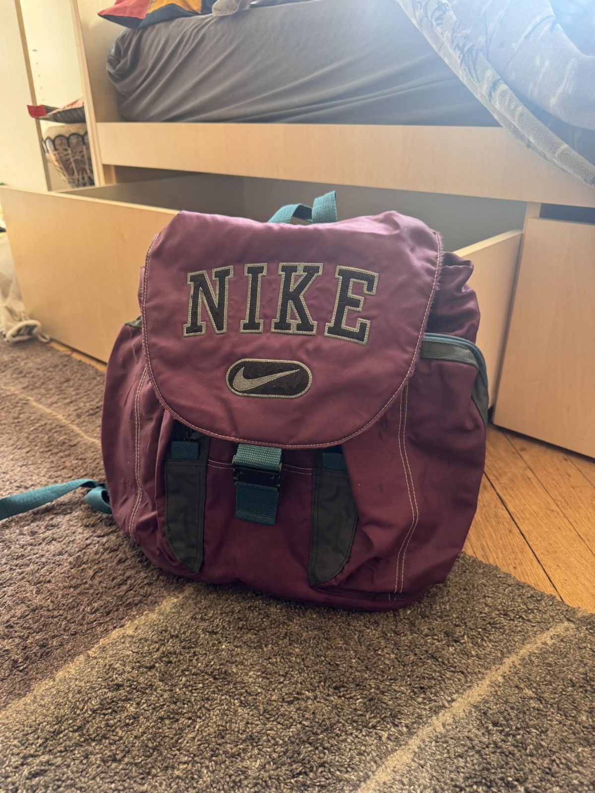 Nike Vintage Nike 90s backpack Size ONE SIZE - 1 Thumbnail