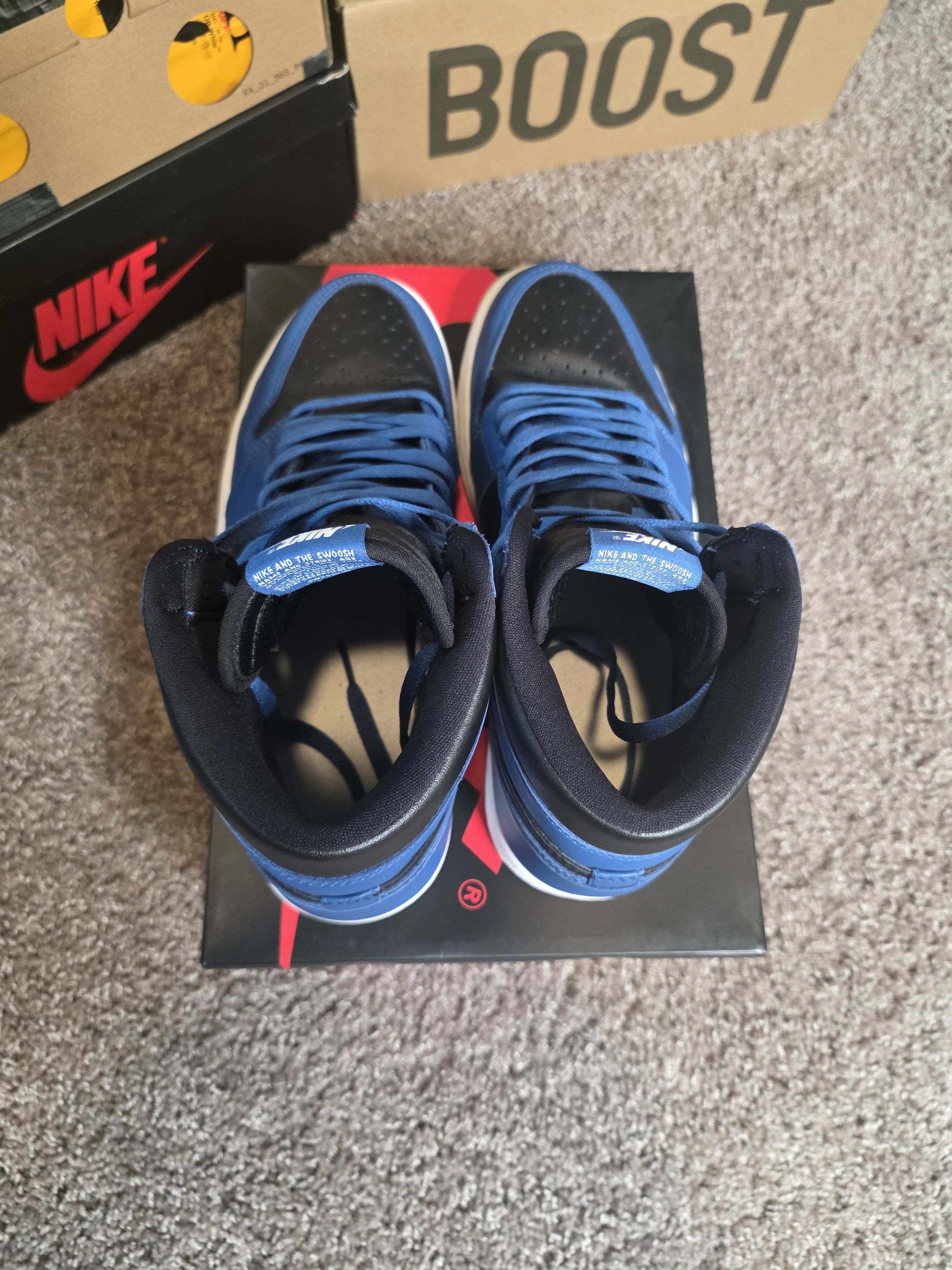 Jordan Brand Air Jordan 1 Dark Marina Blue Size US 11 / EU 44 - 9 Thumbnail