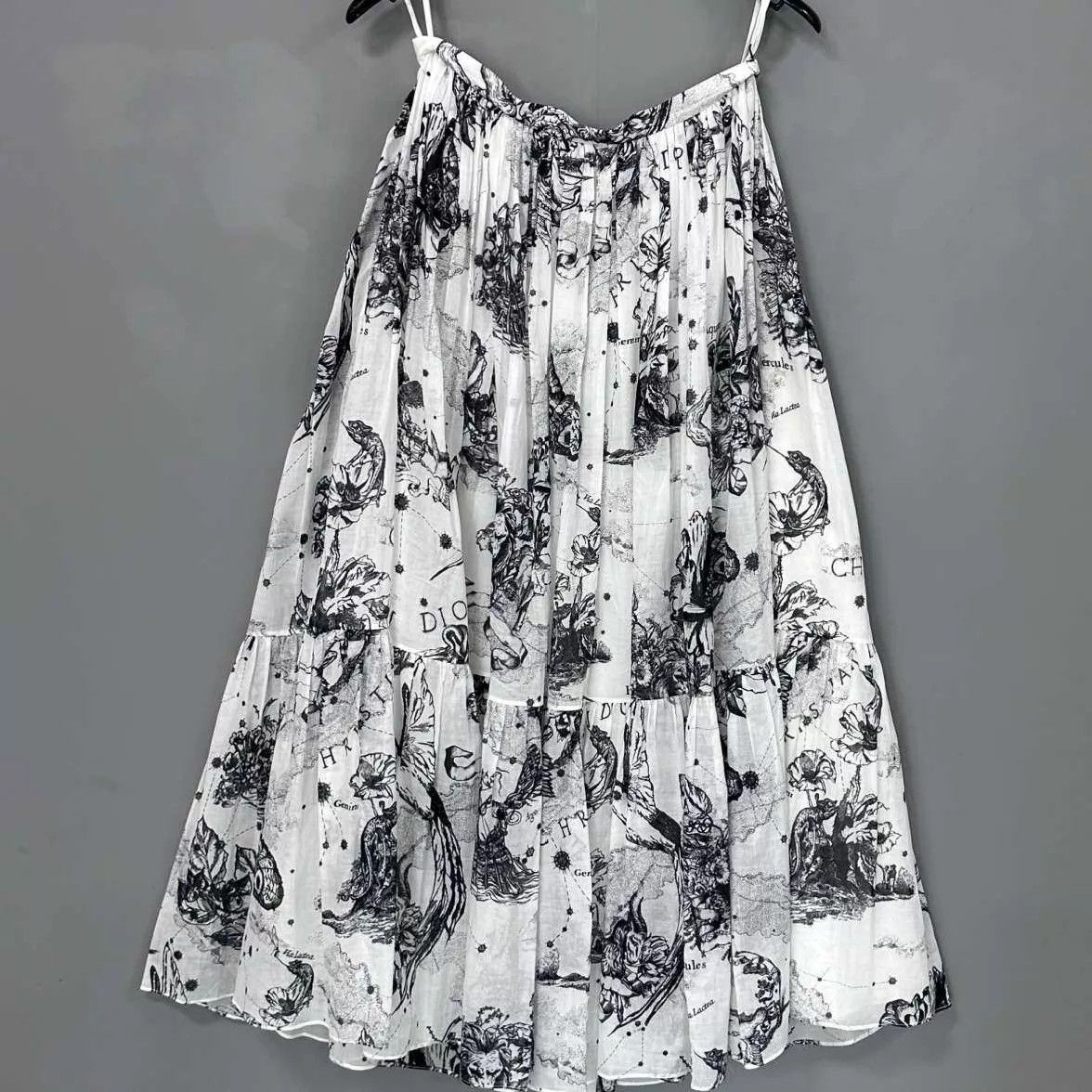 Dior Dior Constellation Ink 2pc Midi Skirt Women 38 Size S / US 4 / IT 40 - 2 Thumbnail