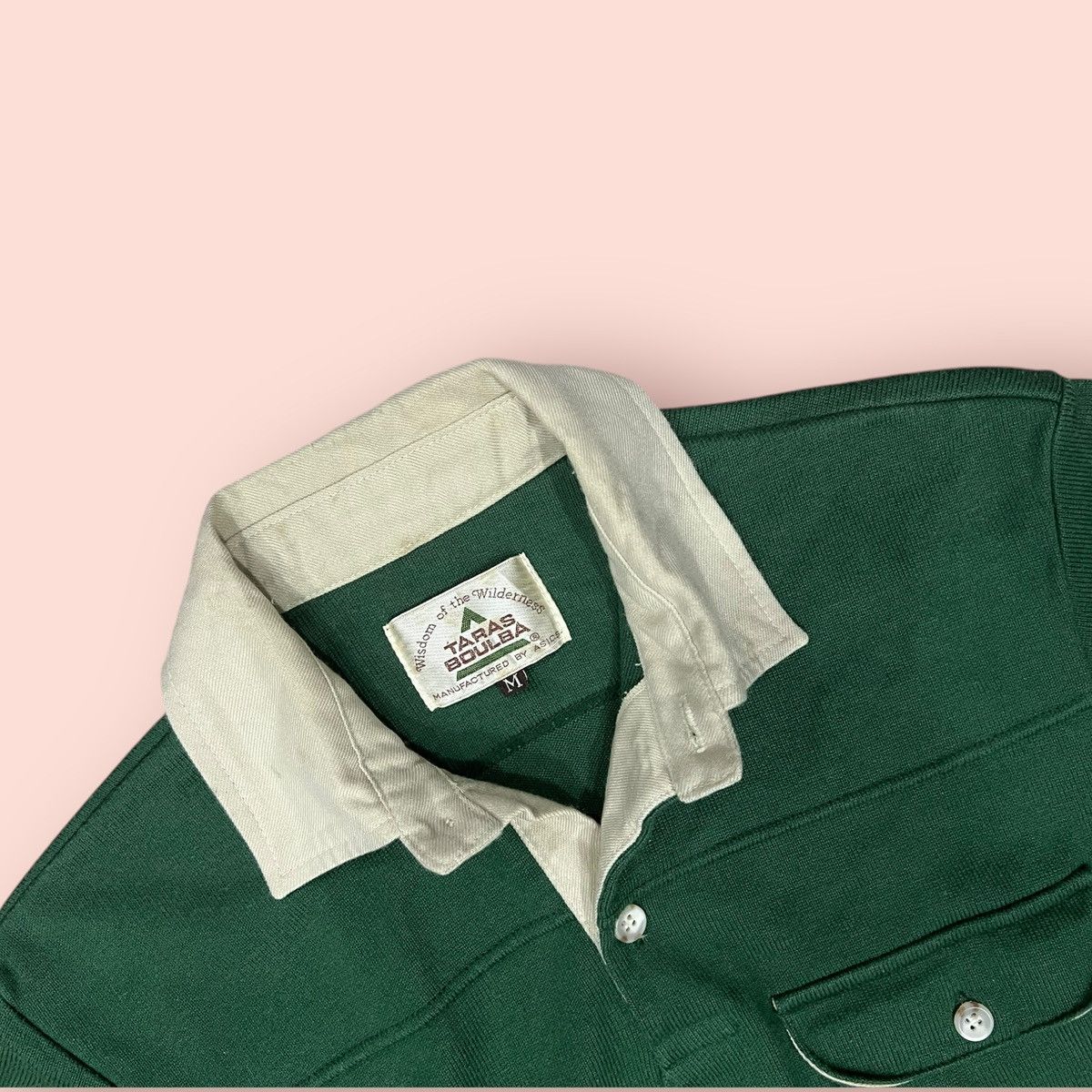 Asics × Vintage VINTAGE TARAS BOULBA SINGLE STITCHES RETRO POLO RUGBY SHIRT Size US S / EU 44-46 / 1 - 7 Thumbnail