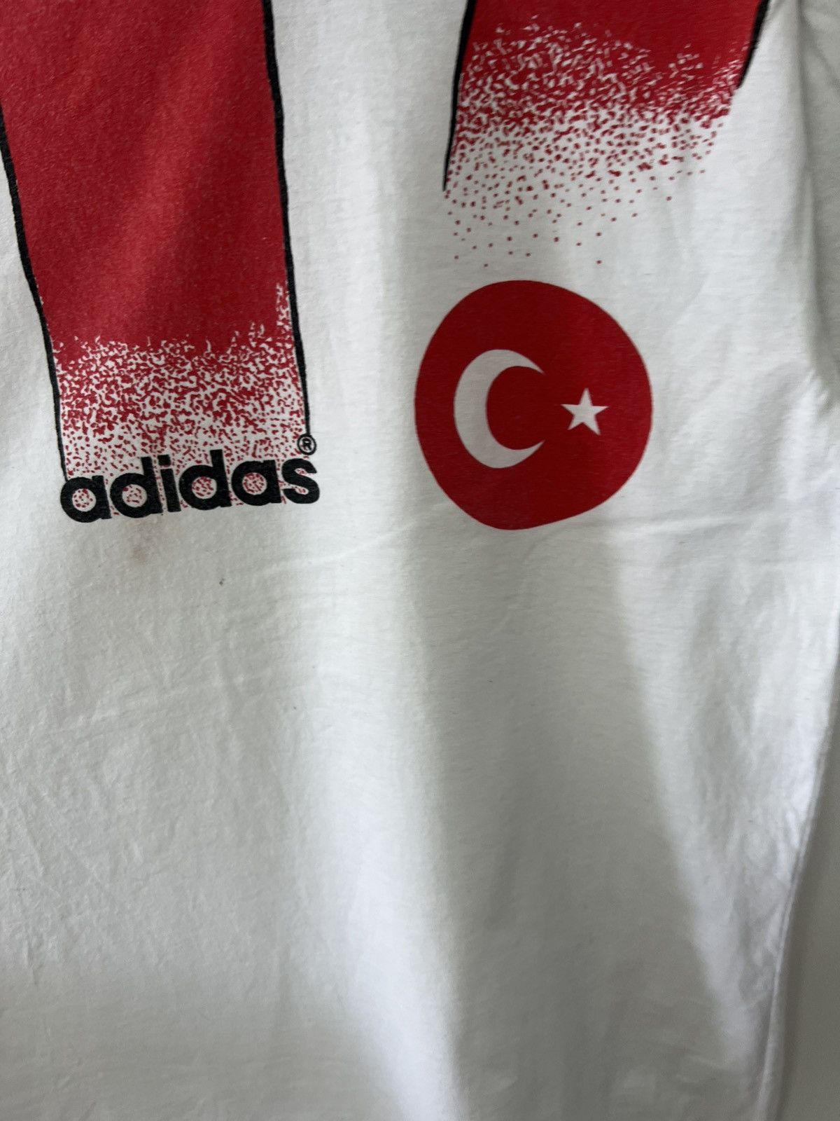 Adidas Turkey National Team 1996/1997 Football Shirt Jersey Adidas Size US XS / EU 42 / 0 - 16 Thumbnail