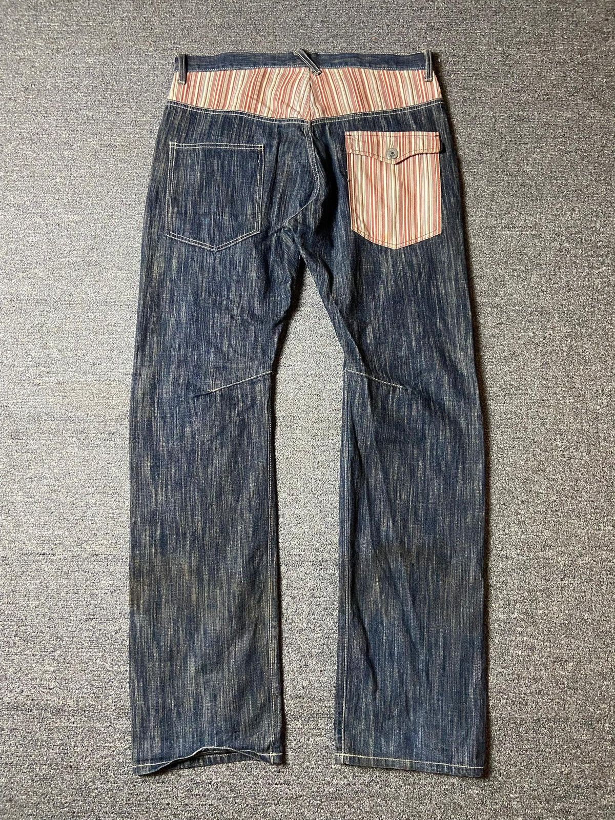 Fashion Victim × Japanese Brand × Vintage Vintage STARE Japanese Brand Distressed Denim Jeans (122) Size US 35 - 1 Thumbnail