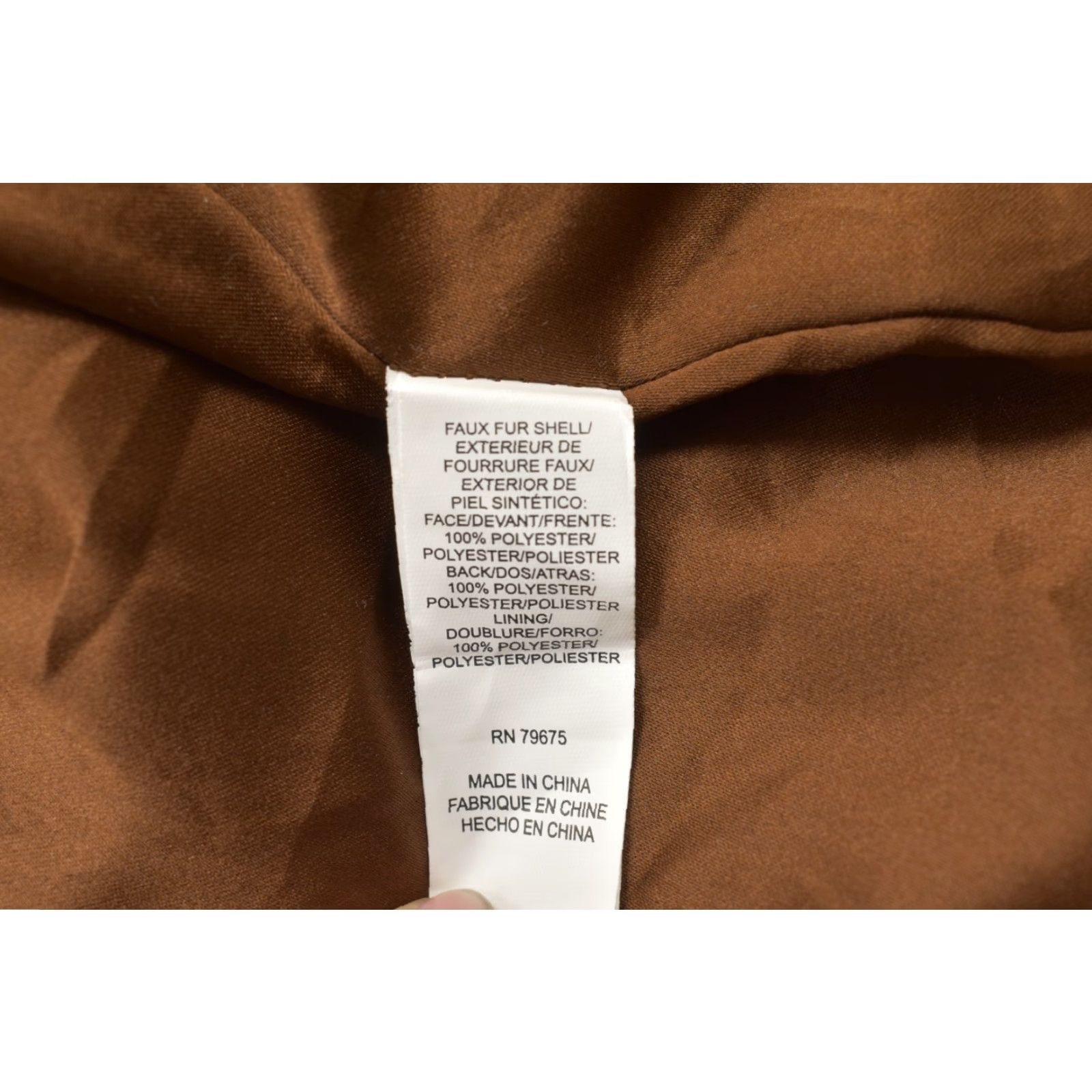 Lucky Brand Lucky Brand Coat Women L Brown Faux Fur Sherpa Teddy Bear Long Trench Coat Holiday Winter Fall Size L / US 10 / IT 46 - 8 Thumbnail