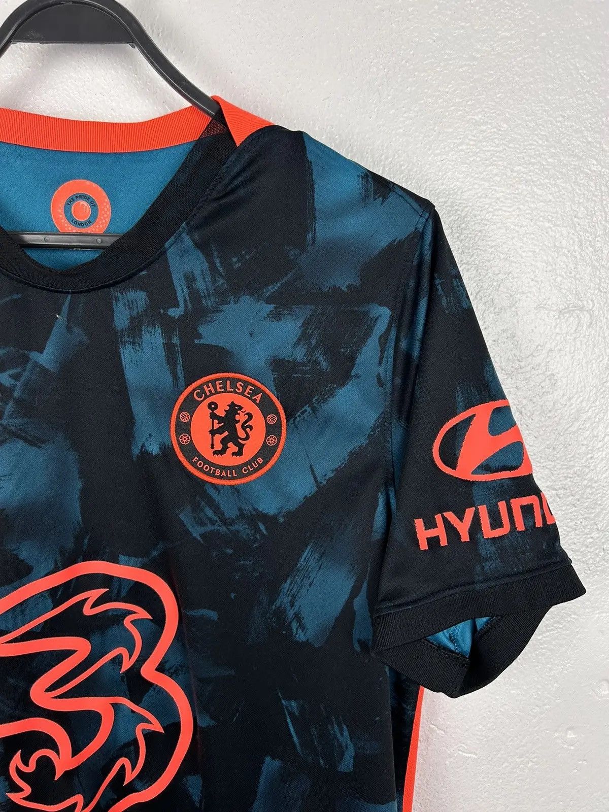 Chelsea Soccer Nike x Chelsea 2021/22 Third Kit #19 Mount Mason Jersey Size US L / EU 52-54 / 3 - 6 Thumbnail