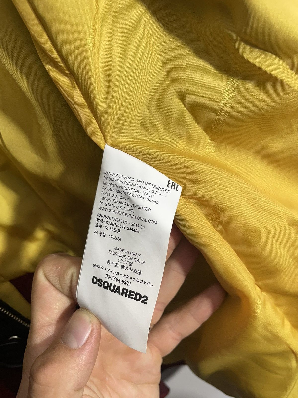 Dsquared2 DSQUARED2 Blouson RedxBlack(Check Pattern) wool coat jacket Size M / US 6-8 / IT 42-44 - 19 Thumbnail