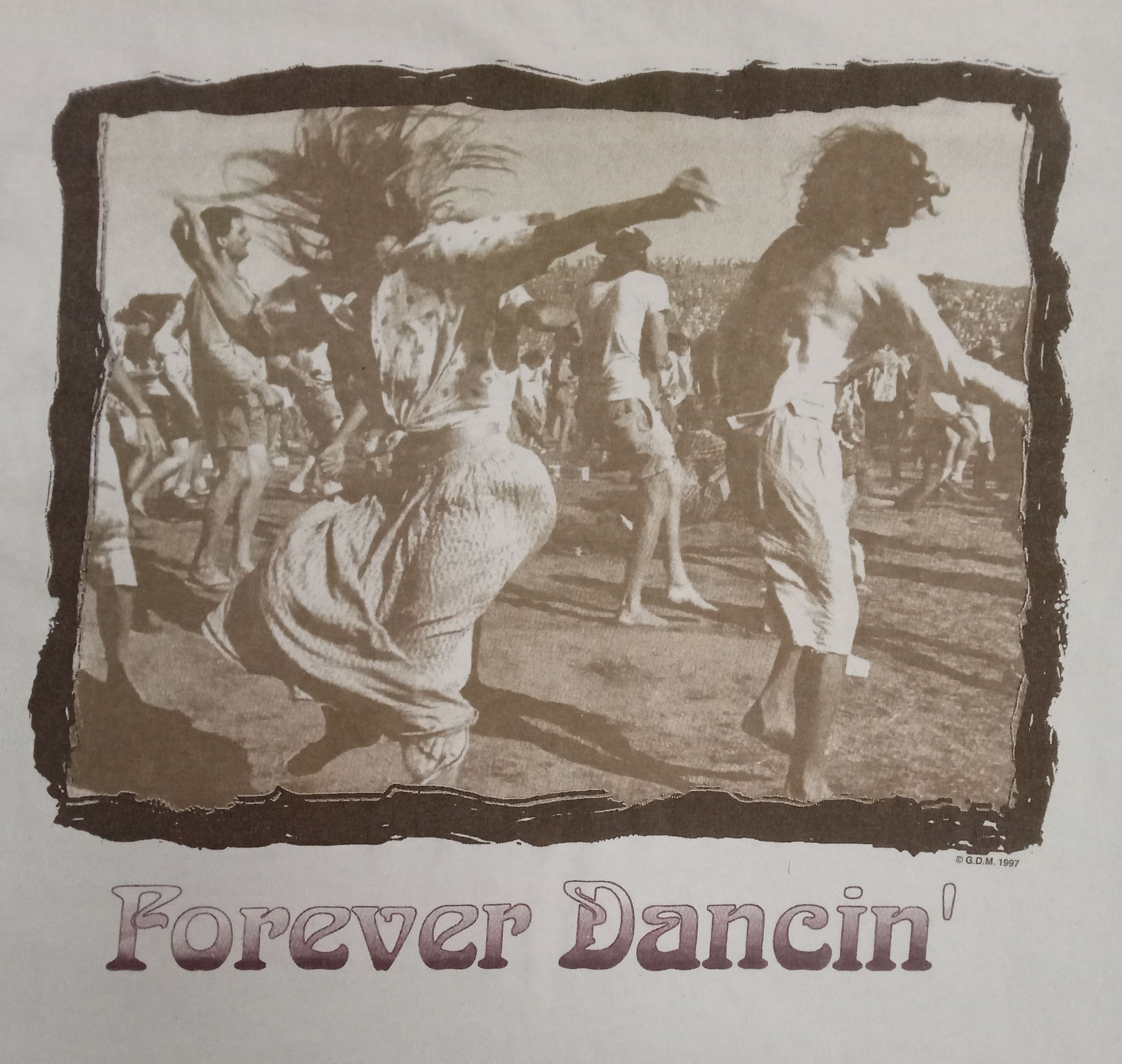 Grateful Dead Grateful Dead Forever Dancin Vintage T Shirt Size US M / EU 48-50 / 2 - 7 Thumbnail
