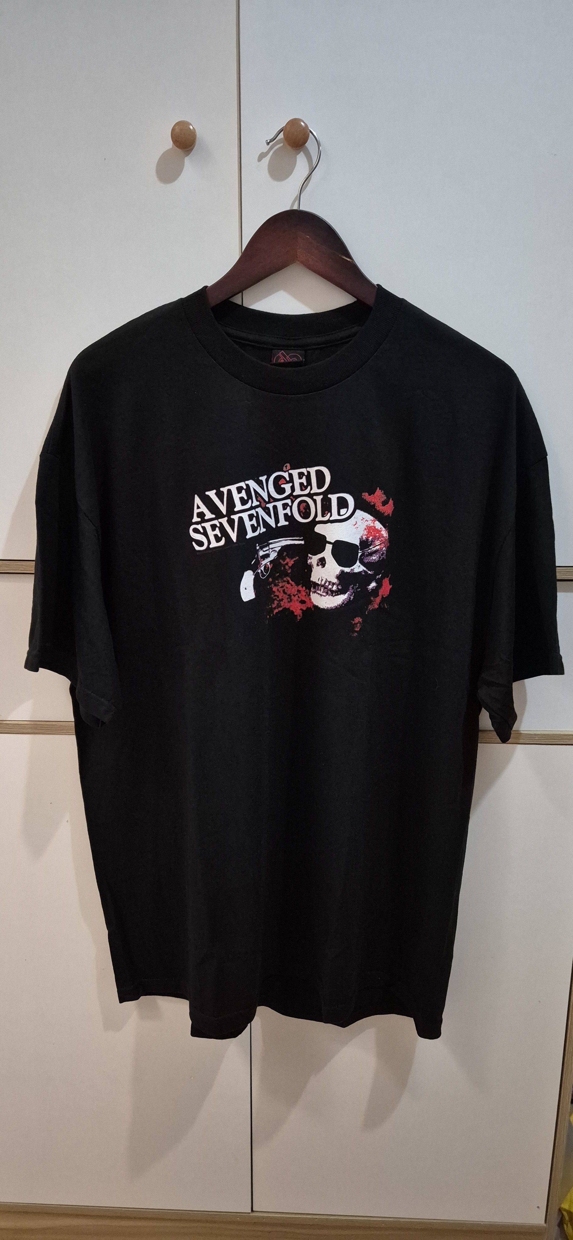 Vintage AVENGED SEVENFOLD A7X 2005 Cinder Block - Metal Tee