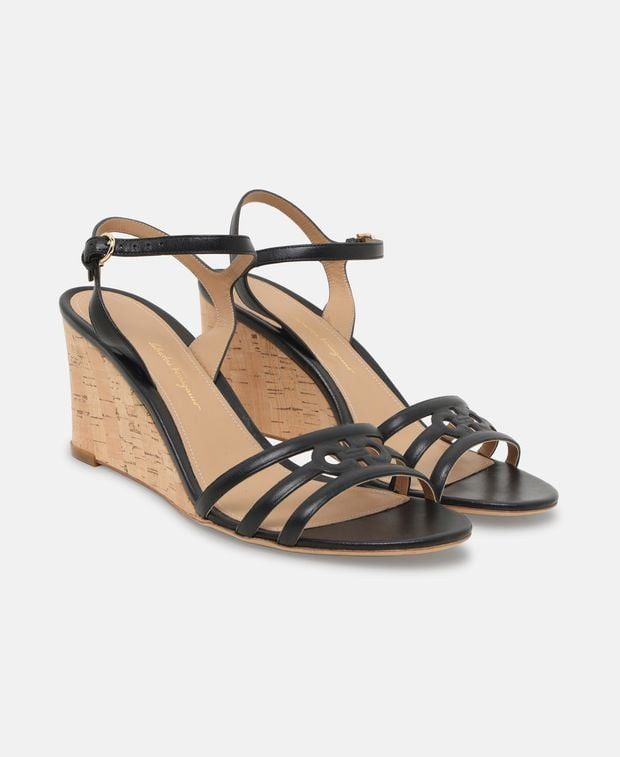 Salvatore Ferragamo Fieri Wedge sandals Size US 6 / IT 36 - 1 Thumbnail