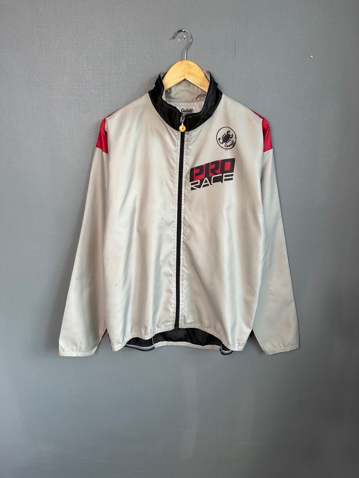 Other Vintage CASTELLI Rosate Pro Race Cycling Jacket Big Logo Size US L / EU 52-54 / 3 - 1 Thumbnail