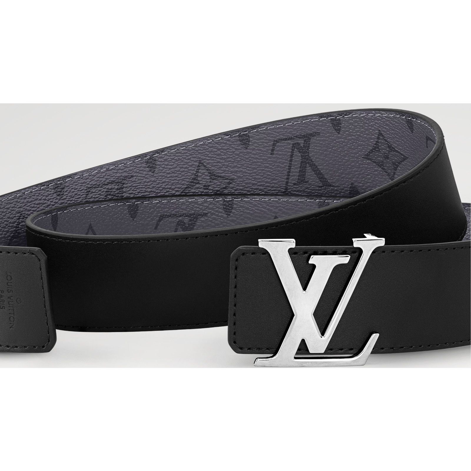 Louis Vuitton Louis Vuitton 40mm Reversible Belt Monogram Eclipse Size ONE SIZE - 2 Thumbnail
