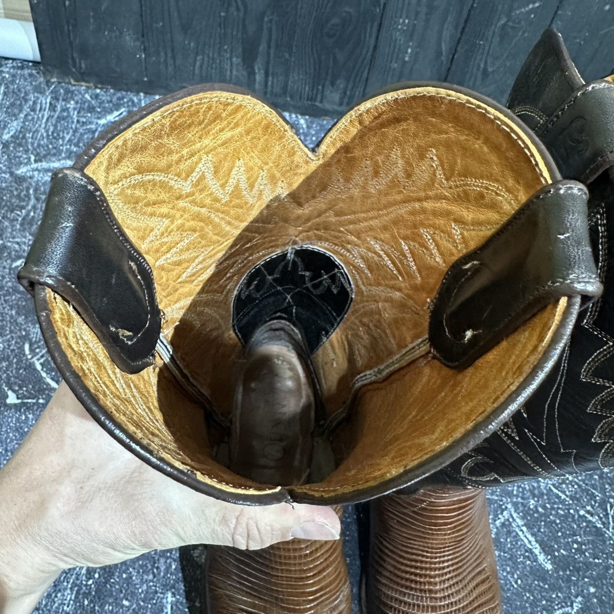 Sancho Boots Sancho Cowboy Brown Leather Boots Size 39 Size US 9 / IT 39 - 19 Thumbnail