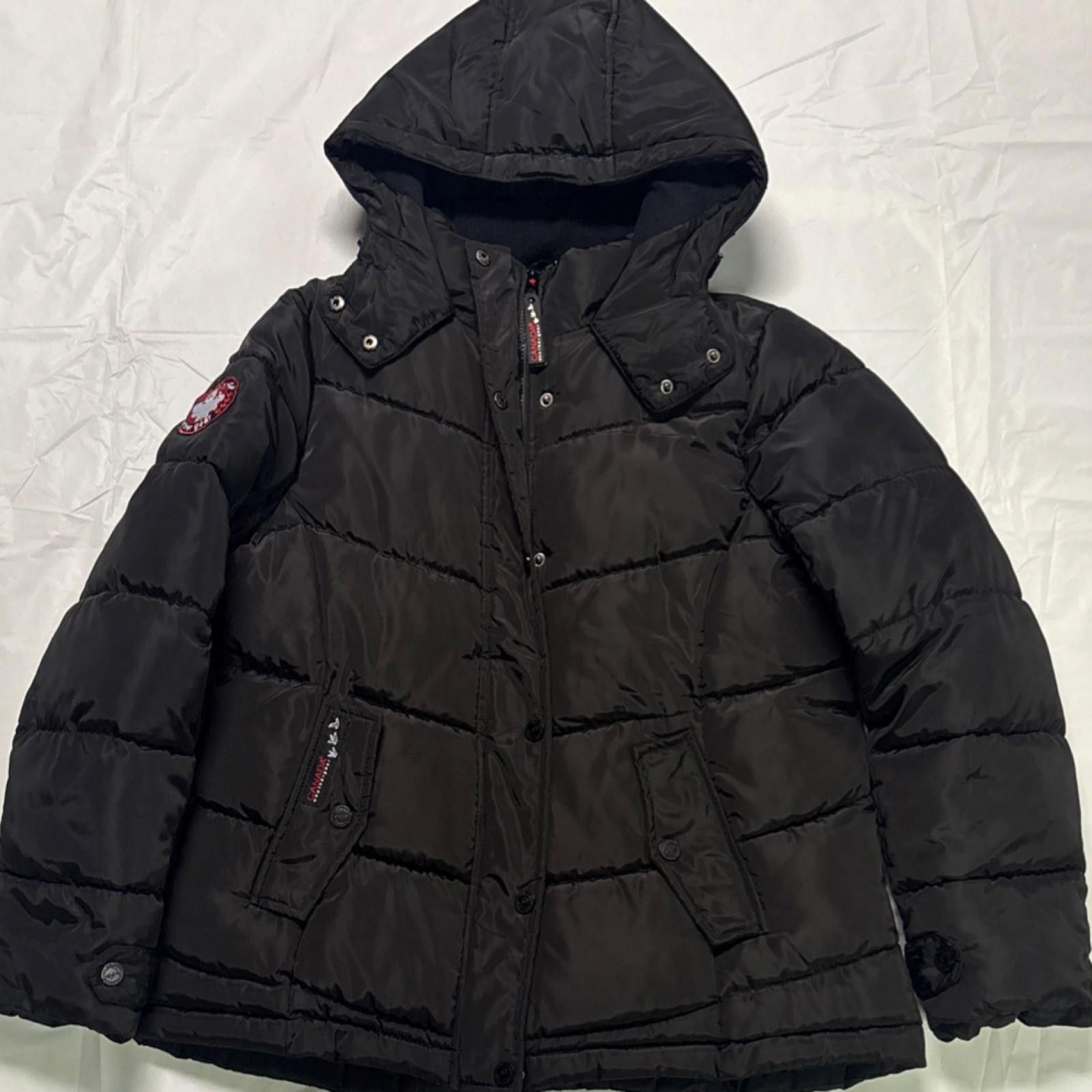 Other Canada Weather gear Puffer Coat Bl Hooded Zip Button Size M Size M / US 6-8 / IT 42-44 - 1 Thumbnail