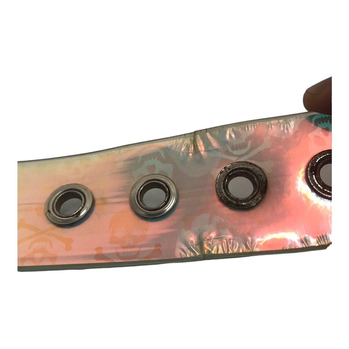 Hysteric Glamour × Vintage Baho Skull Full Print Belt 1.5x41.5 Inches Size ONE SIZE - 4 Thumbnail