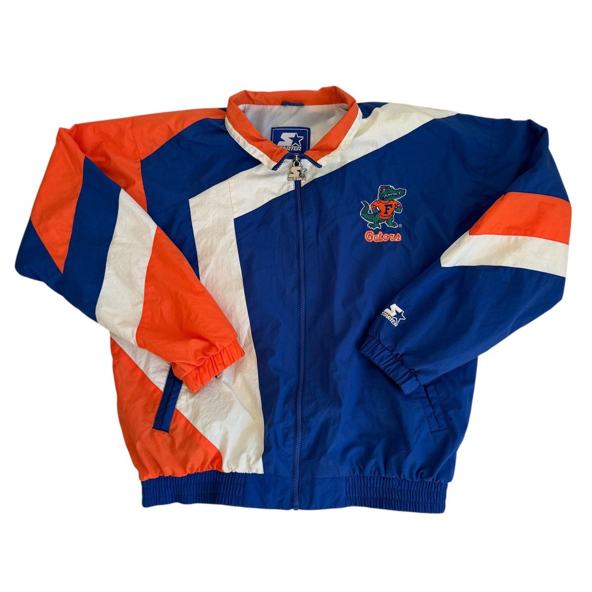 vintage starter florida gators zip up jacket