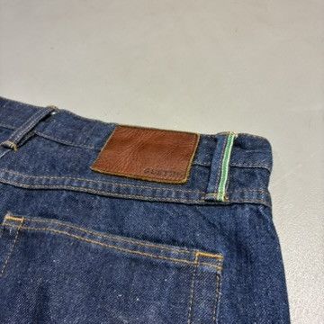 Gustin Gustin Straight Leg Selvedge Denim Jeans Dark Indigo USA Size US 33 - 4 Thumbnail