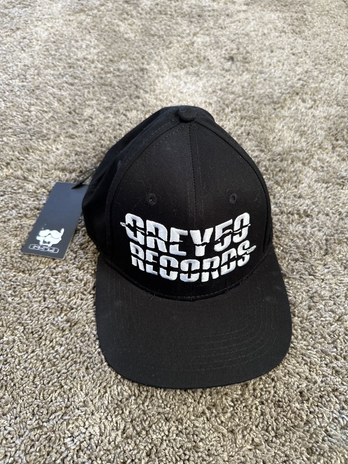 image of G59 Records Grey59 Records Cap in Black, Men's