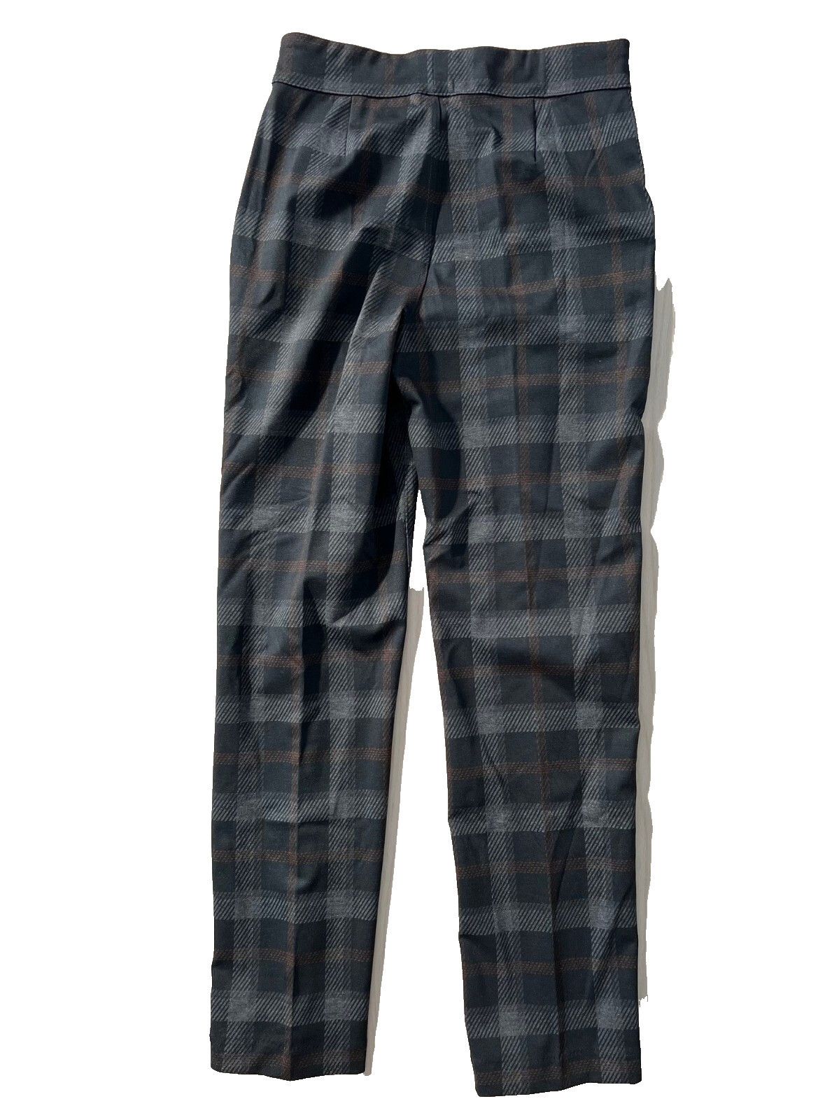 Other HUE U24279 Plaid Classic Pull-On Trouser ( S ) Size 28" / US 6 / IT 42 - 4 Thumbnail