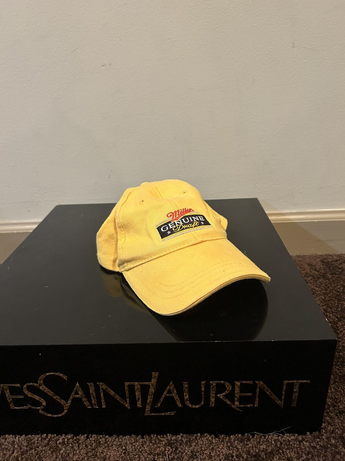 Designer × Vintage Miller Genuine Draft beer hat Size ONE SIZE - 3 Thumbnail