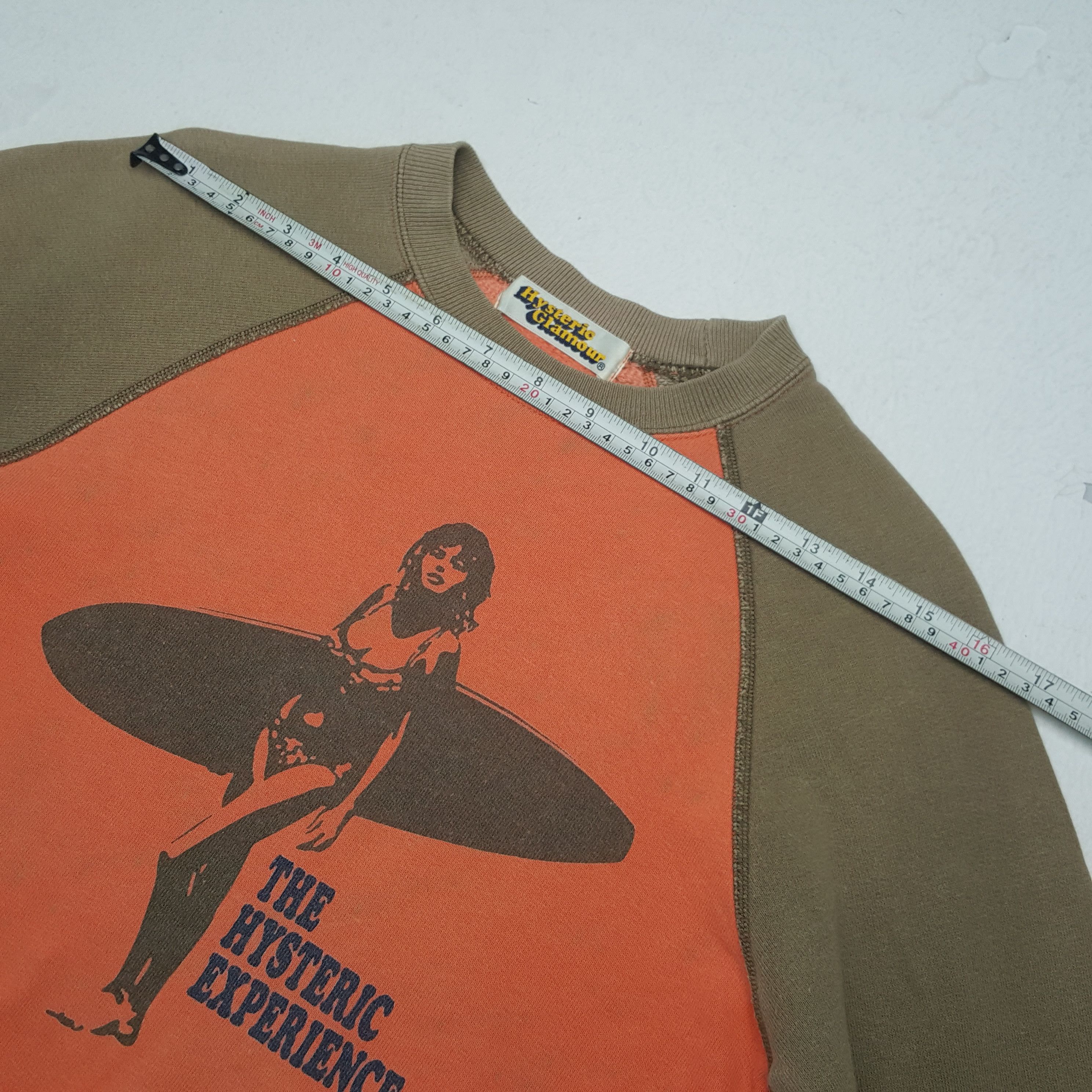 Hysteric Glamour × Japanese Brand × Vintage Vintage The Hysteric Experience Surf Style Sweatshirt Size US XS / EU 42 / 0 - 4 Thumbnail