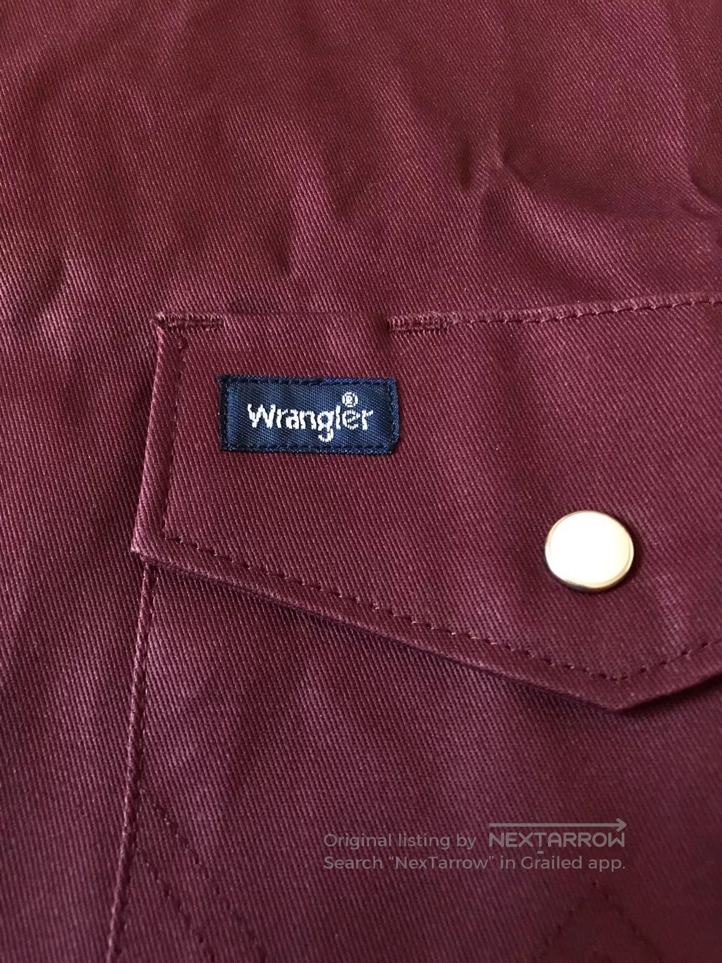 Wrangler Wrangler MS70719 Red Western Shirt. Size US L / EU 52-54 / 3 - 6 Thumbnail