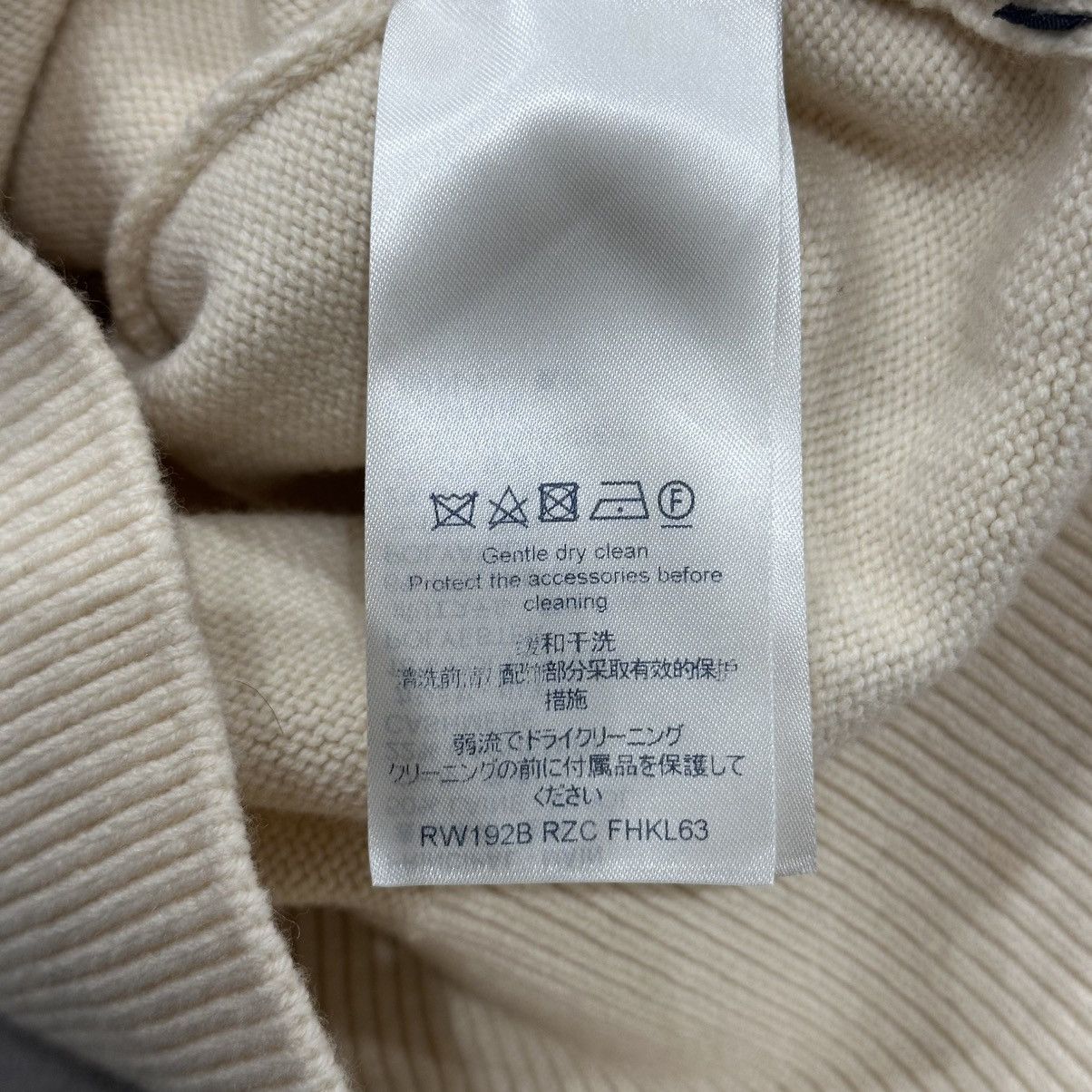 Louis Vuitton LOUIS VUITTON CASHMERE KNIT HALF ZIP SWEATER SIZE M UNISEX Size M / US 6-8 / IT 42-44 - 7 Thumbnail