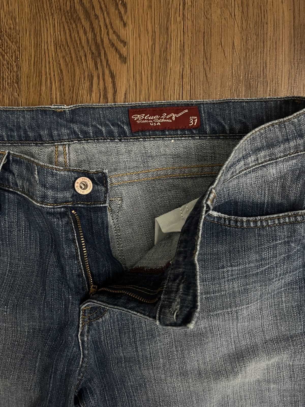Vintage Blue 2 Boot Cut Denim Size 31 Size 31" - 3 Thumbnail