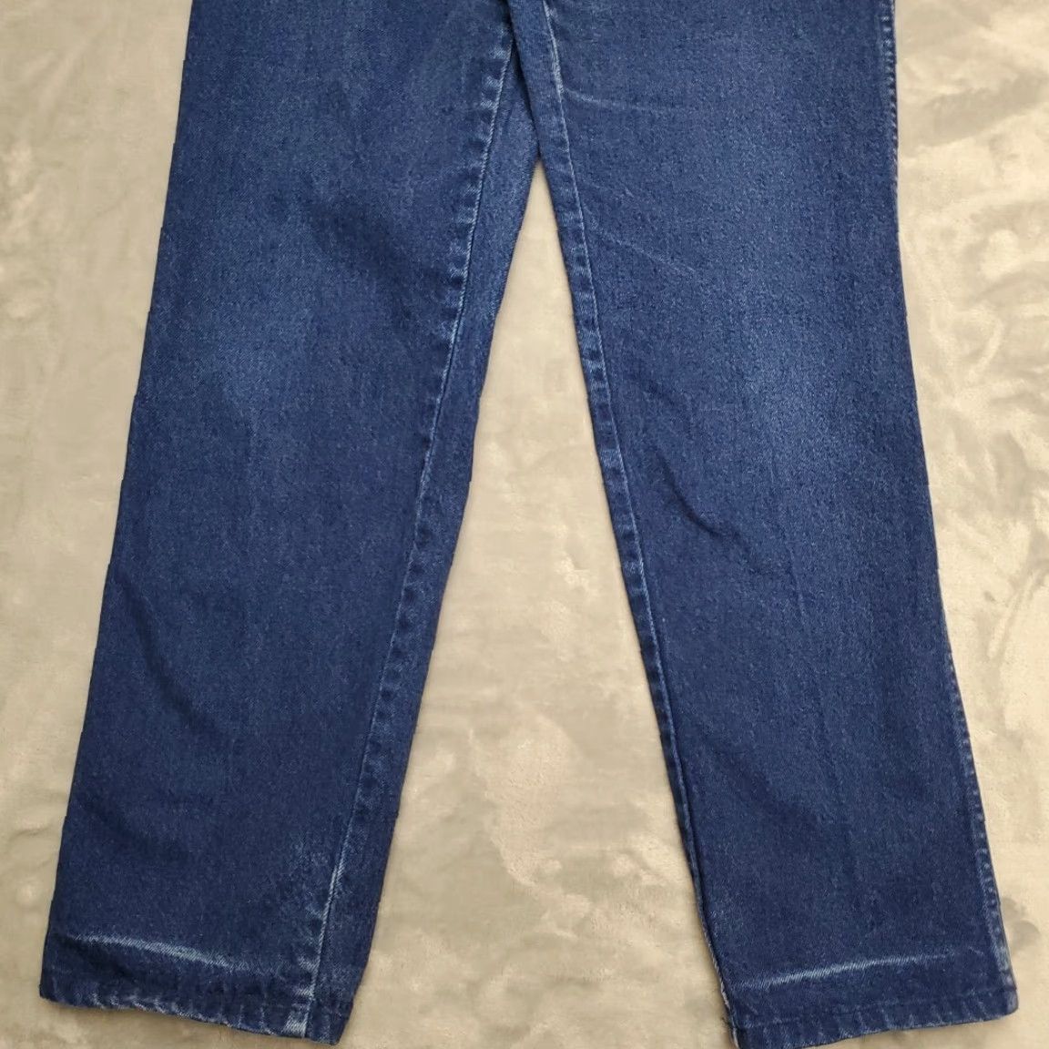 Wrangler VINTAGE VTG Wrangler Silver Lake Jeans Women 7/8x36 Blue Dyed Denim Bareback Made in USA Size 30" / US 8 / IT 44 - 2 Thumbnail