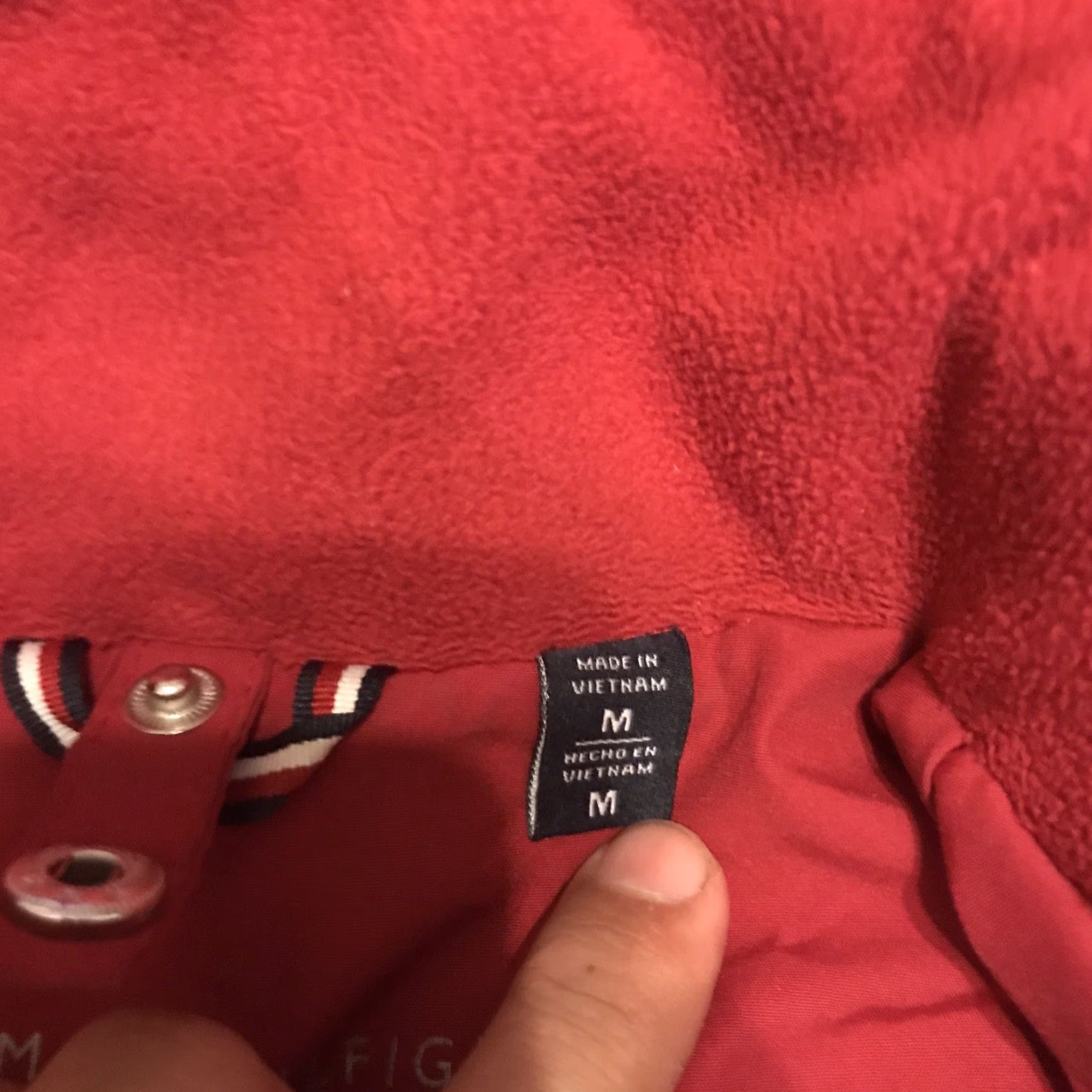 Tommy Hilfiger Tommy Hilfiger 3-in-1 Jacket Women M All Weather System Coat Navy Red Solid Zip Snap Size M / US 6-8 / IT 42-44 - 6 Thumbnail