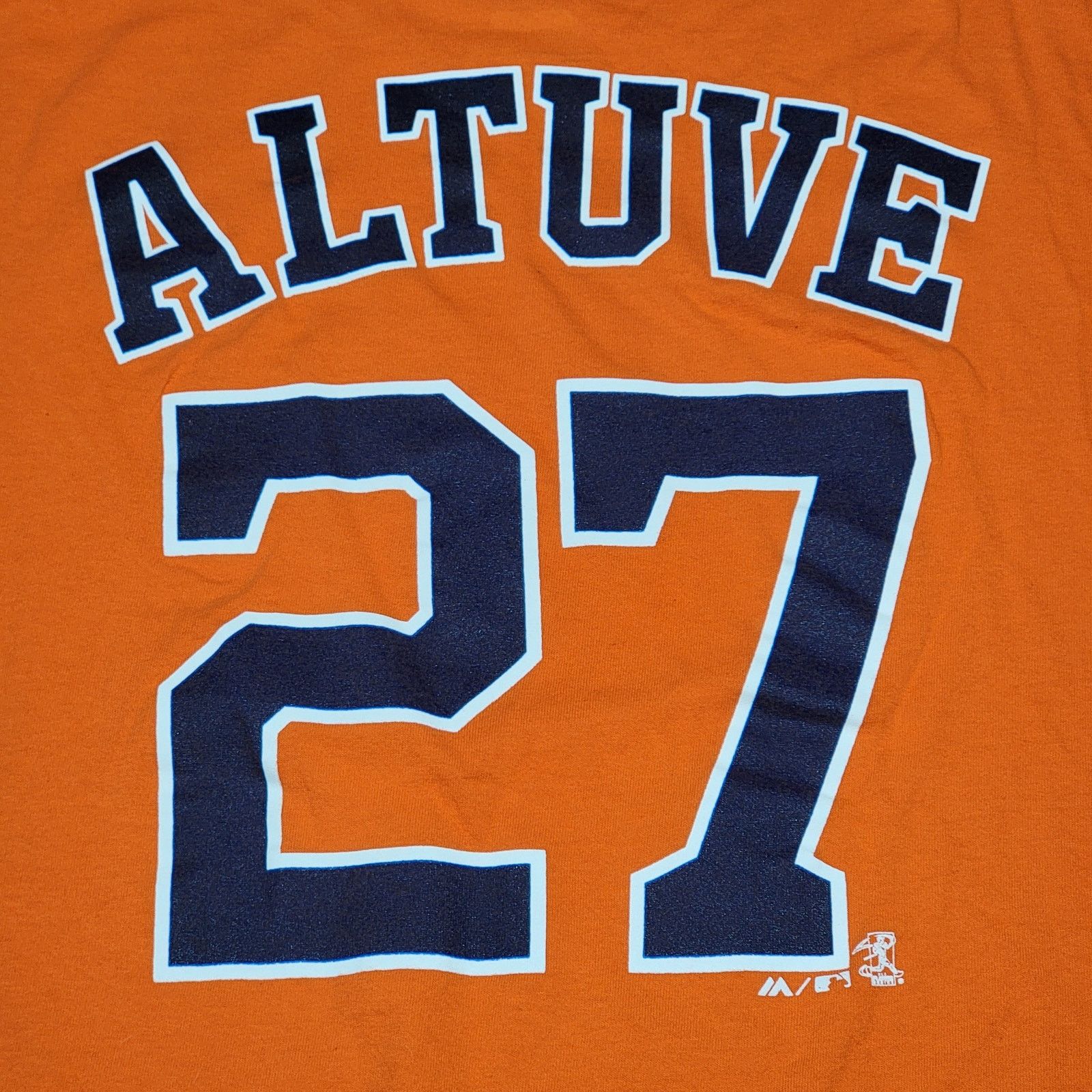 Majestic Majestic Unisex Tee Houston Astros "27 Altuve" - Size 2XL Size US XXL / EU 58 / 5 - 2 Thumbnail