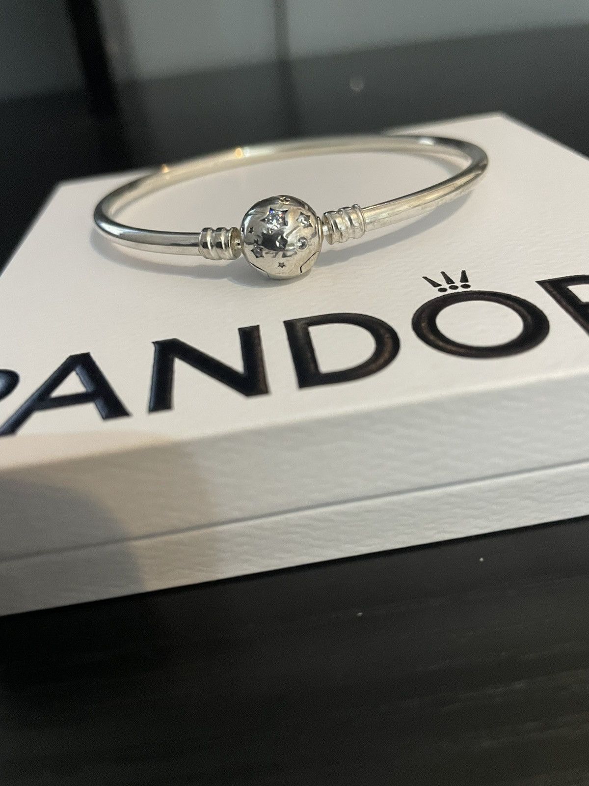 pandora Pandora moments stars and galaxy bangle 19cm with box Size ONE SIZE - 1 Thumbnail