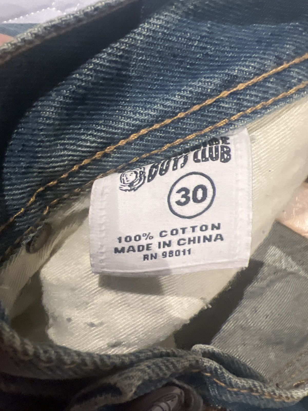 Billionaire Boys Club BBC Rocket Jeans White Oak Denim Size US 30 / EU 46 - 4 Thumbnail