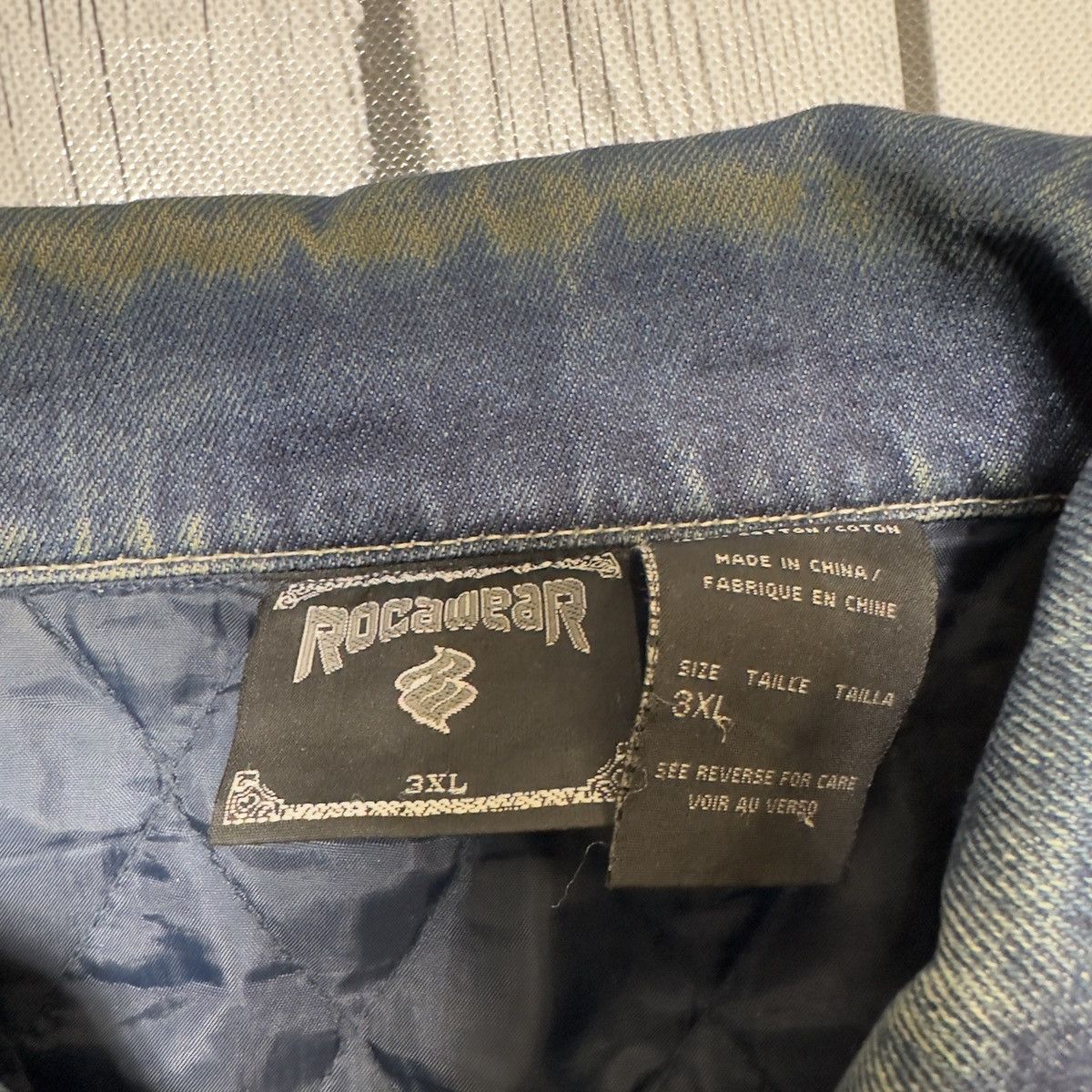 Rocawear × Vintage Vintage Rocawear denim jacket Size US XXL / EU 58 / 5 - 6 Thumbnail
