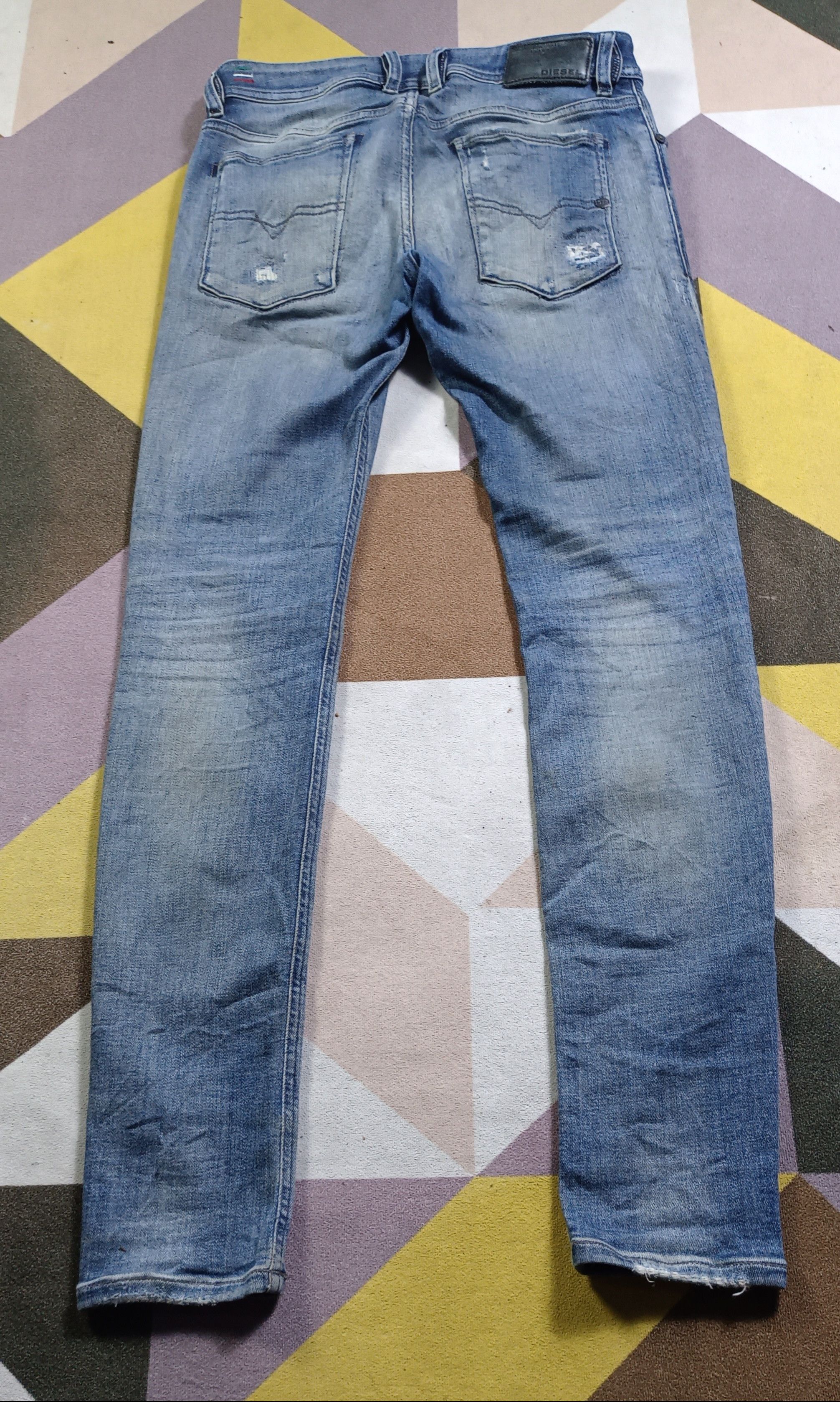 Diesel 🔥Diesel SLEENKER slim skinny 1978 Cowhide Leather Size US 30 / EU 46 - 2 Thumbnail