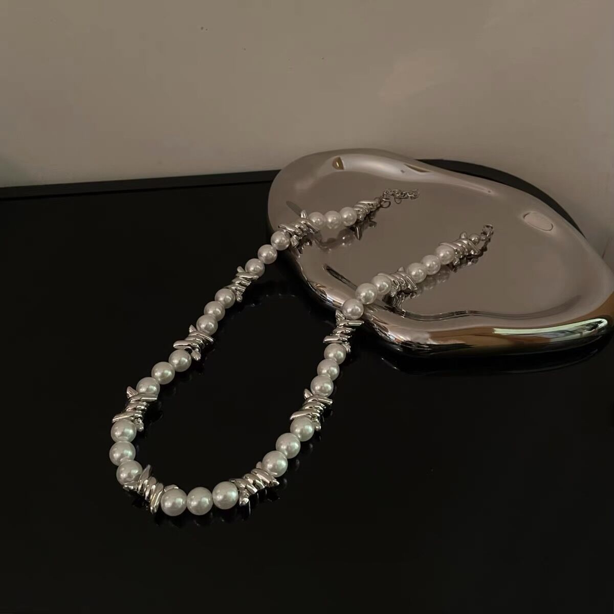 Other Pearl Crazy STEAL! Y2K Chains Necklace Chain Size ONE SIZE - 3 Thumbnail