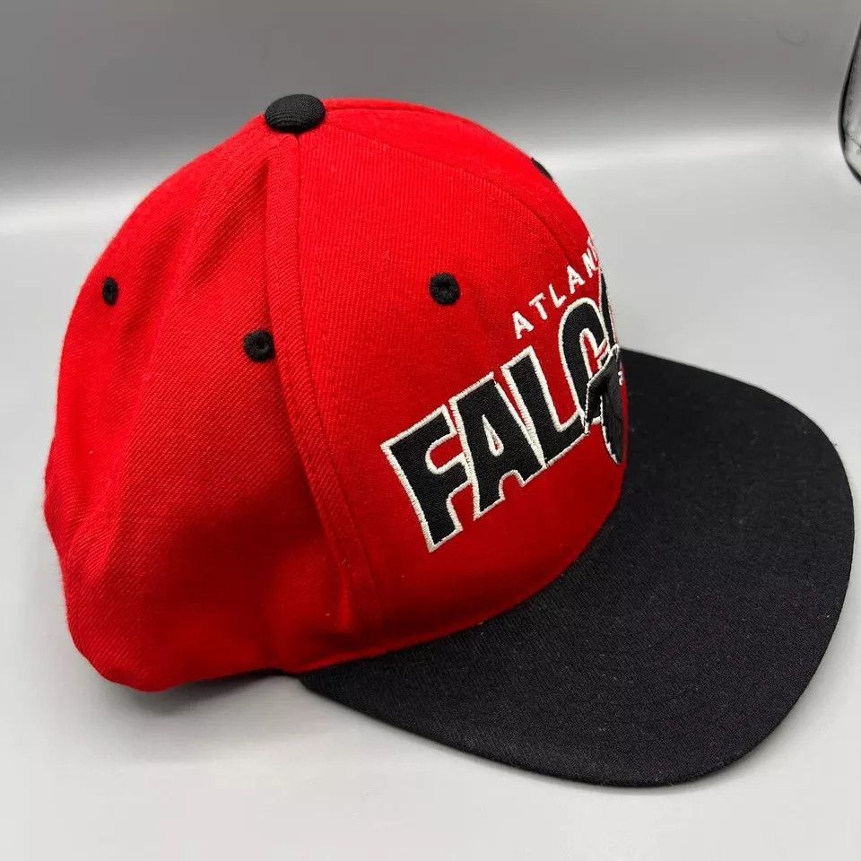 Mitchell & Ness Atlanta Falcons Hat Men Mitchell & Ness NFL Snap Back Cap Size ONE SIZE - 3 Thumbnail