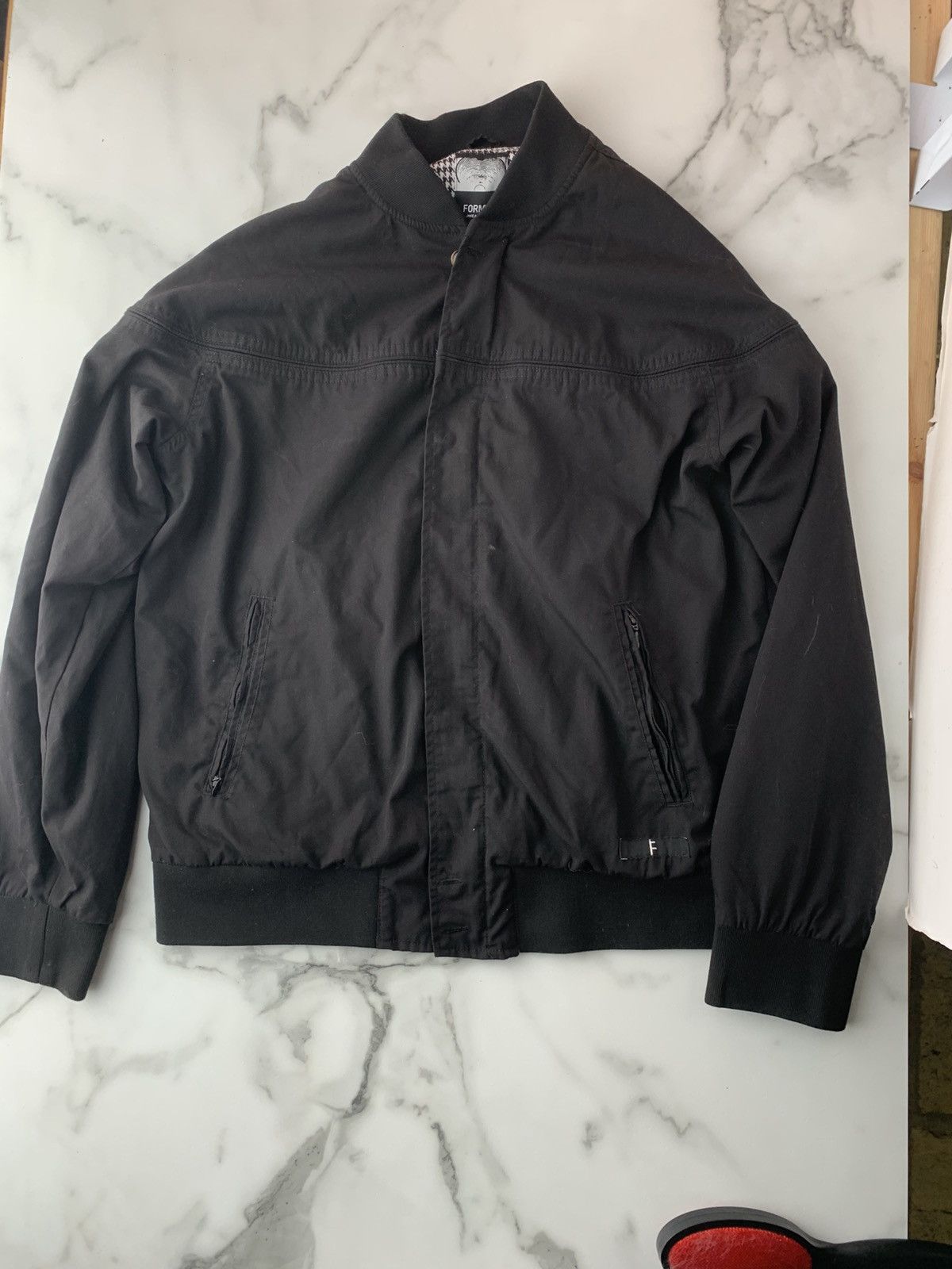 Other Black and white checkered bomber jacket Size US M / EU 48-50 / 2 - 1 Thumbnail