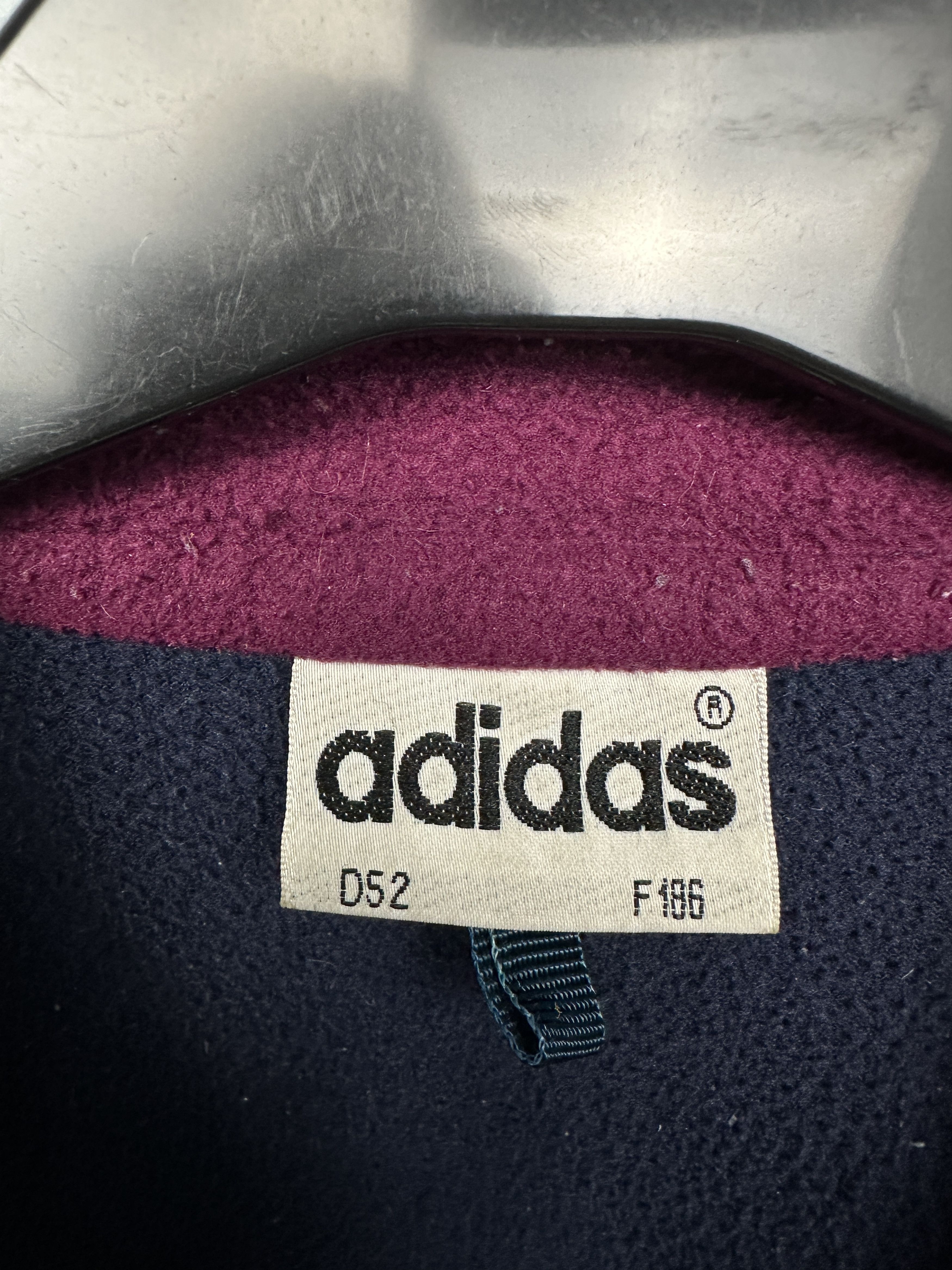 Adidas Adidas 90s Vintage Mens Fleece Jacket Size US L / EU 52-54 / 3 - 4 Thumbnail